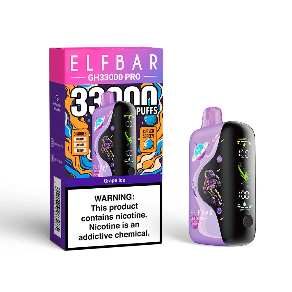 ELFBAR GH33000 PRO oplaadbare wegwerpvape (alle smaken)