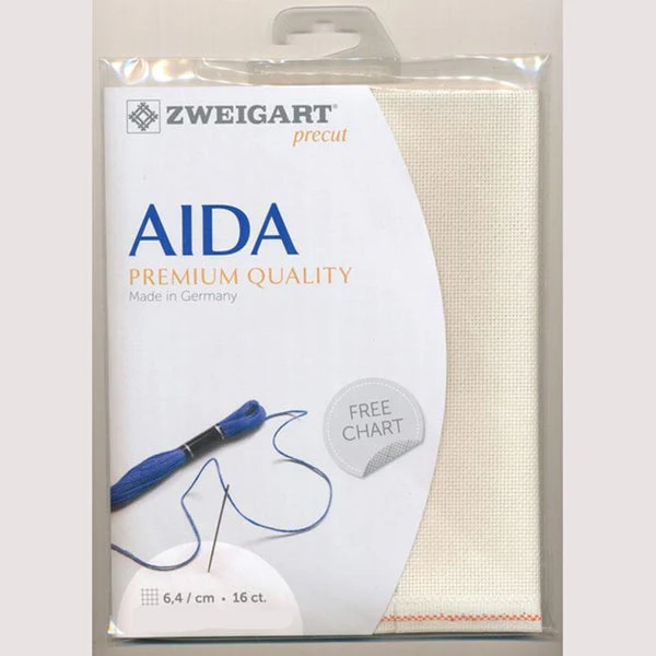 Zweigart Pre-Cut Aida Cloth, 16 Count