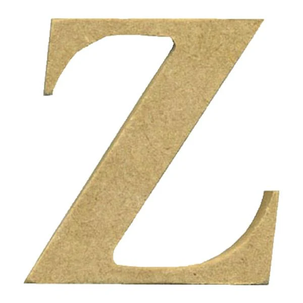 Sullivans MDF Alphabet, Z- 12x170mm