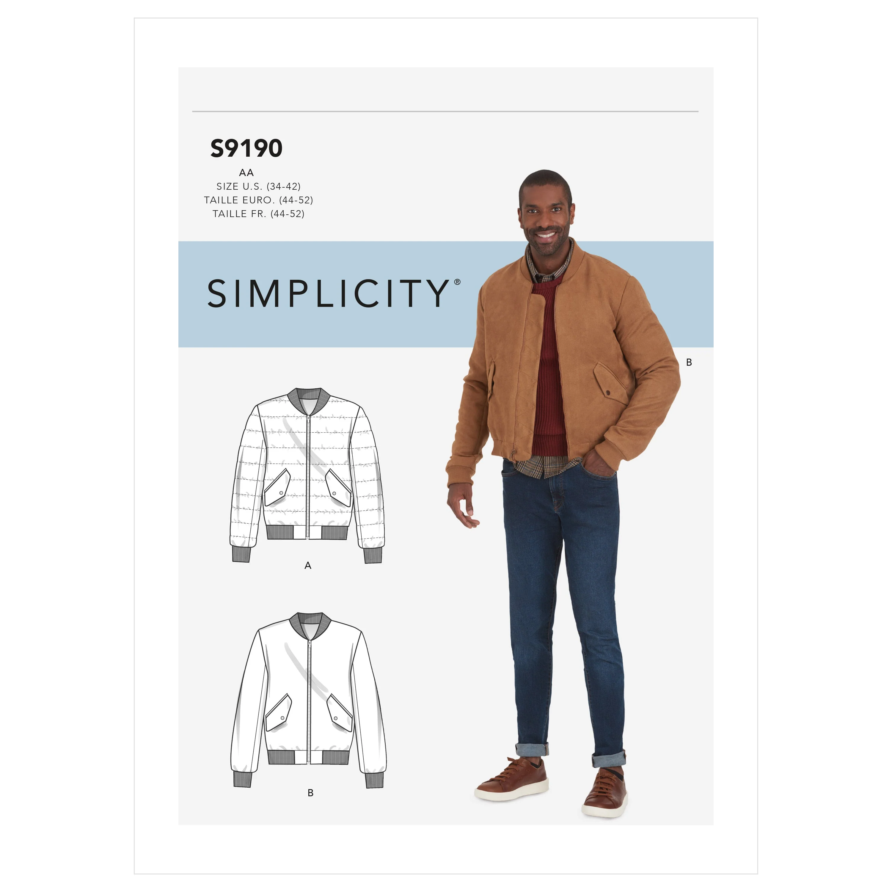 Simplicity Pattern 9190 Men