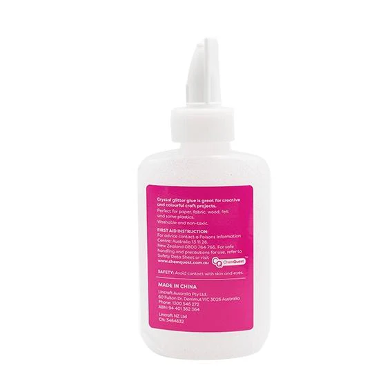 Makr Glitter Glue, Crystal- 80ml