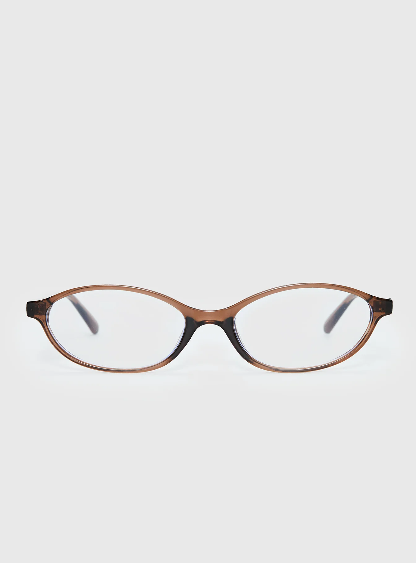Life Begins Blue Light Glasses Light Brown