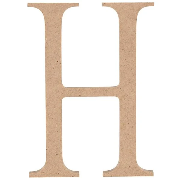 Arbee Wooden Letter H