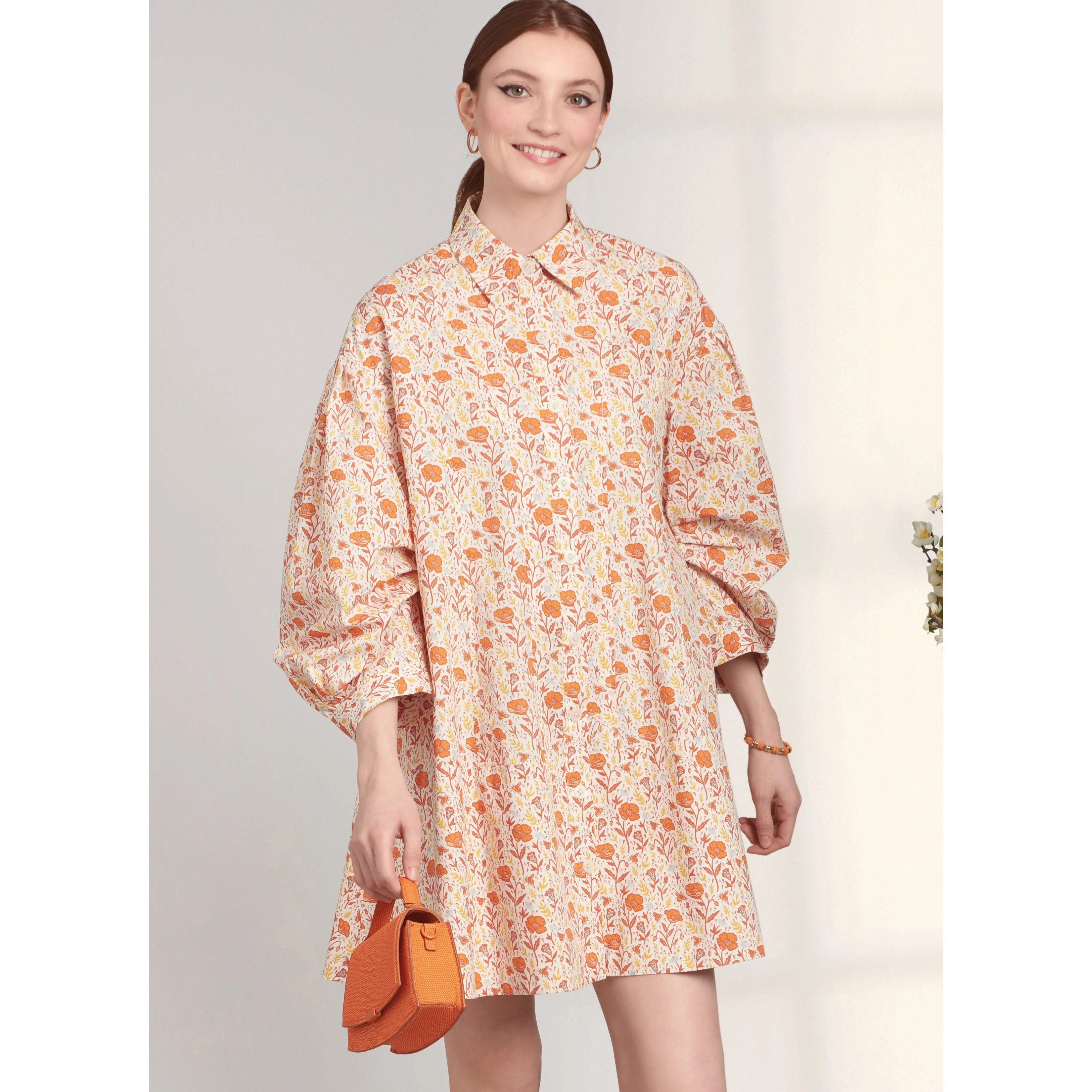 Simplicity Pattern S9641 Misses' Button Down Dress