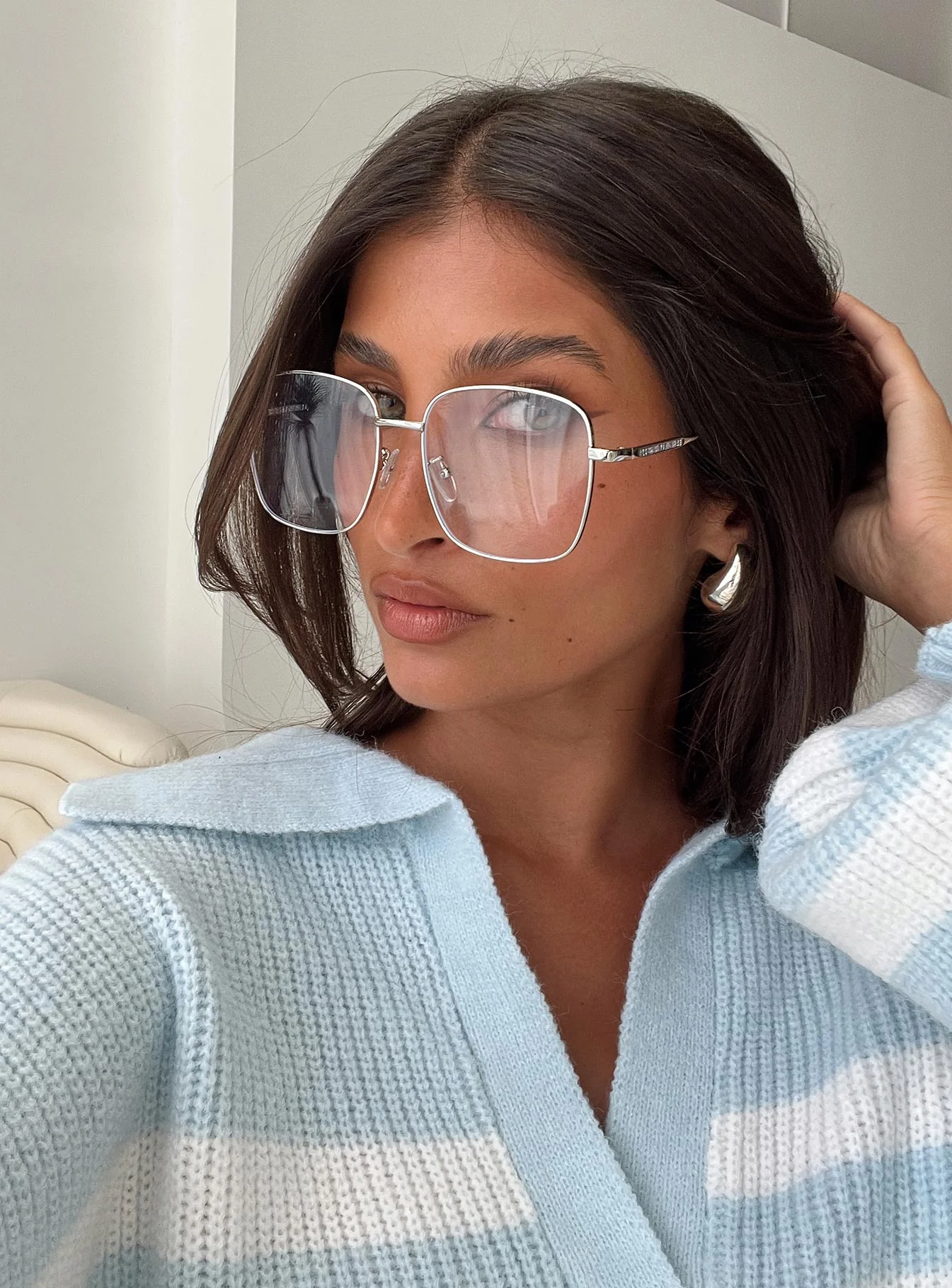 Girl I Was Glasses Silver