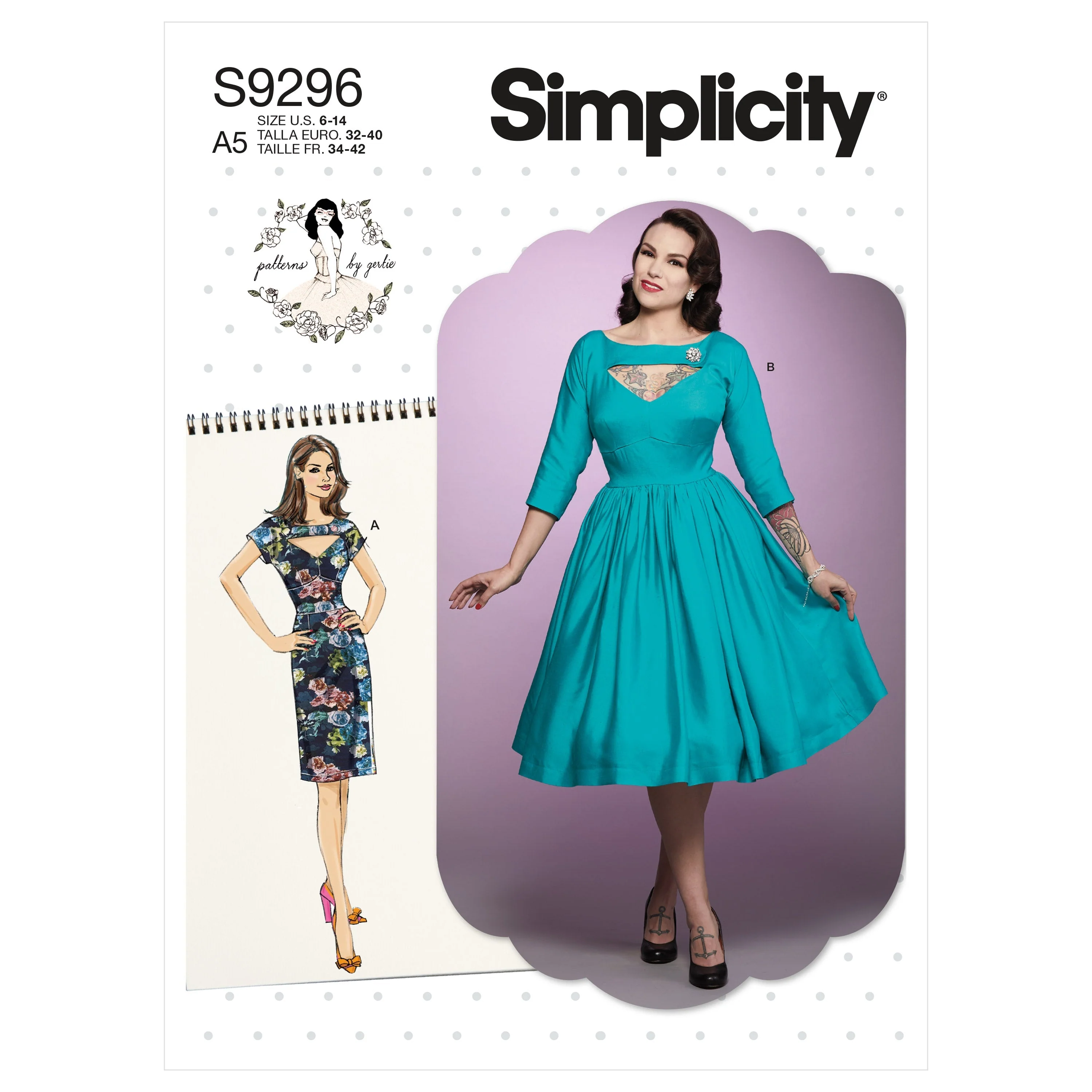 Simplicity Pattern 9296 Misses