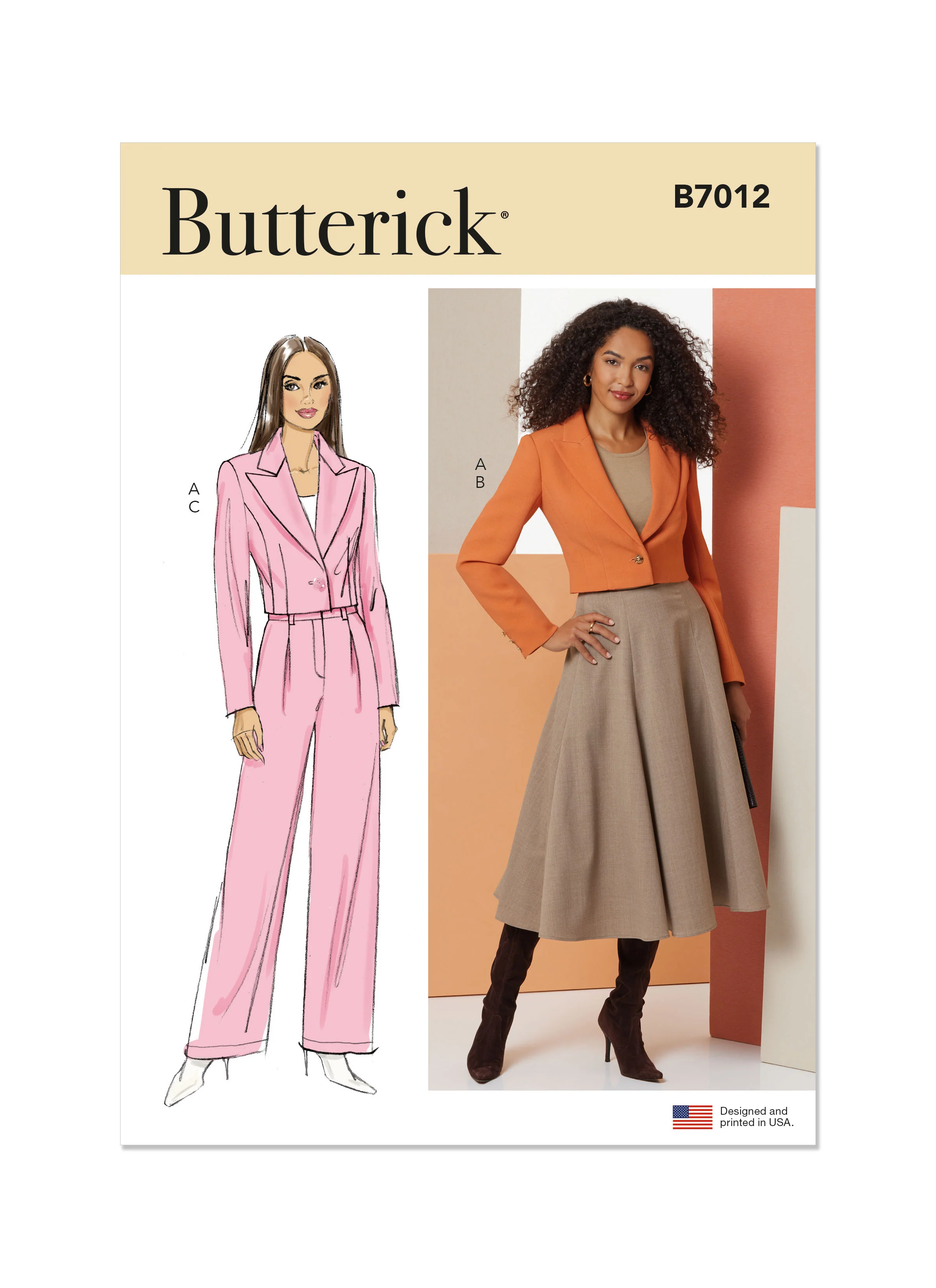 Butterick Pattern B7012 Misses