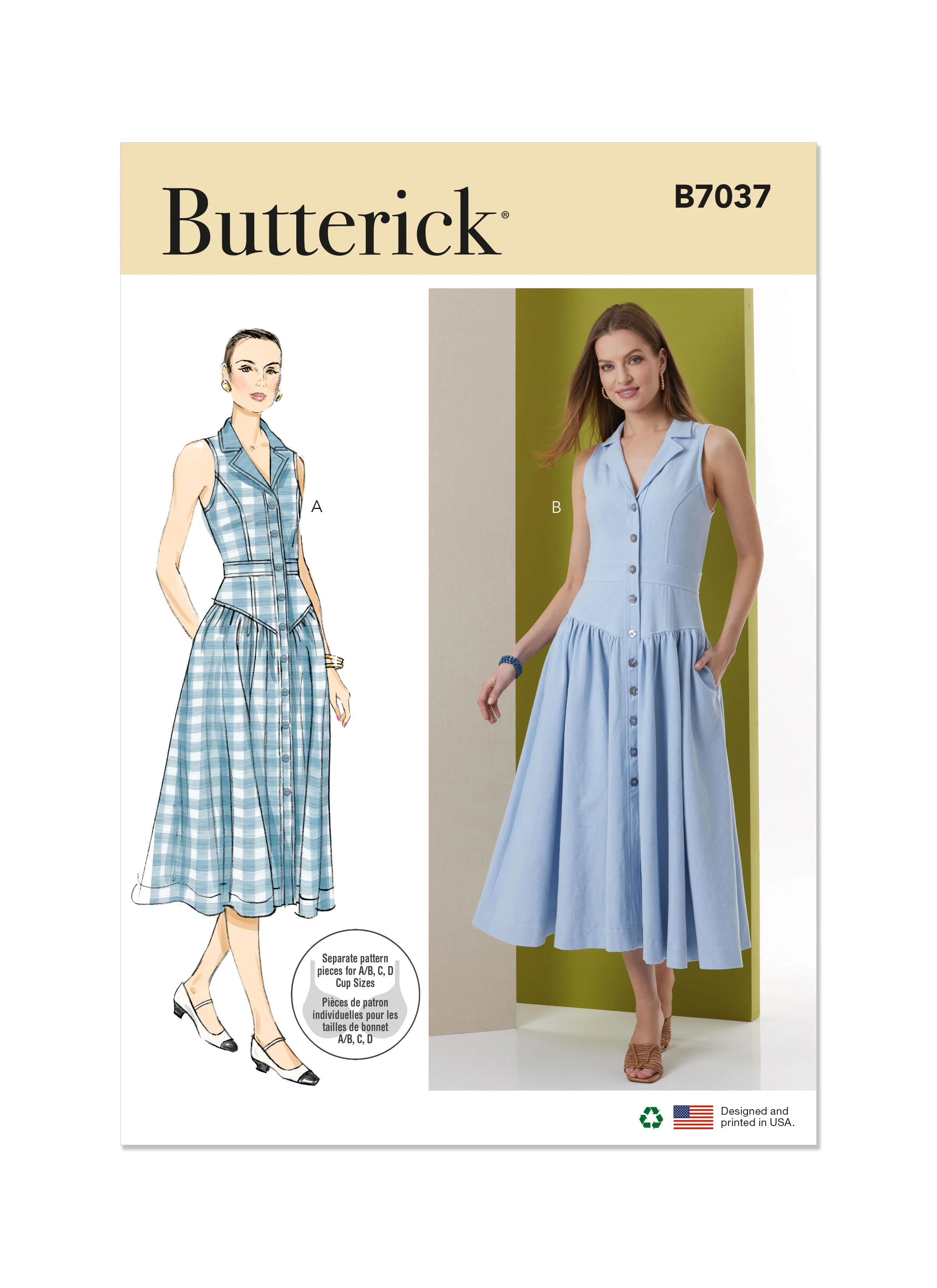 Butterick Pattern B7037 Misses