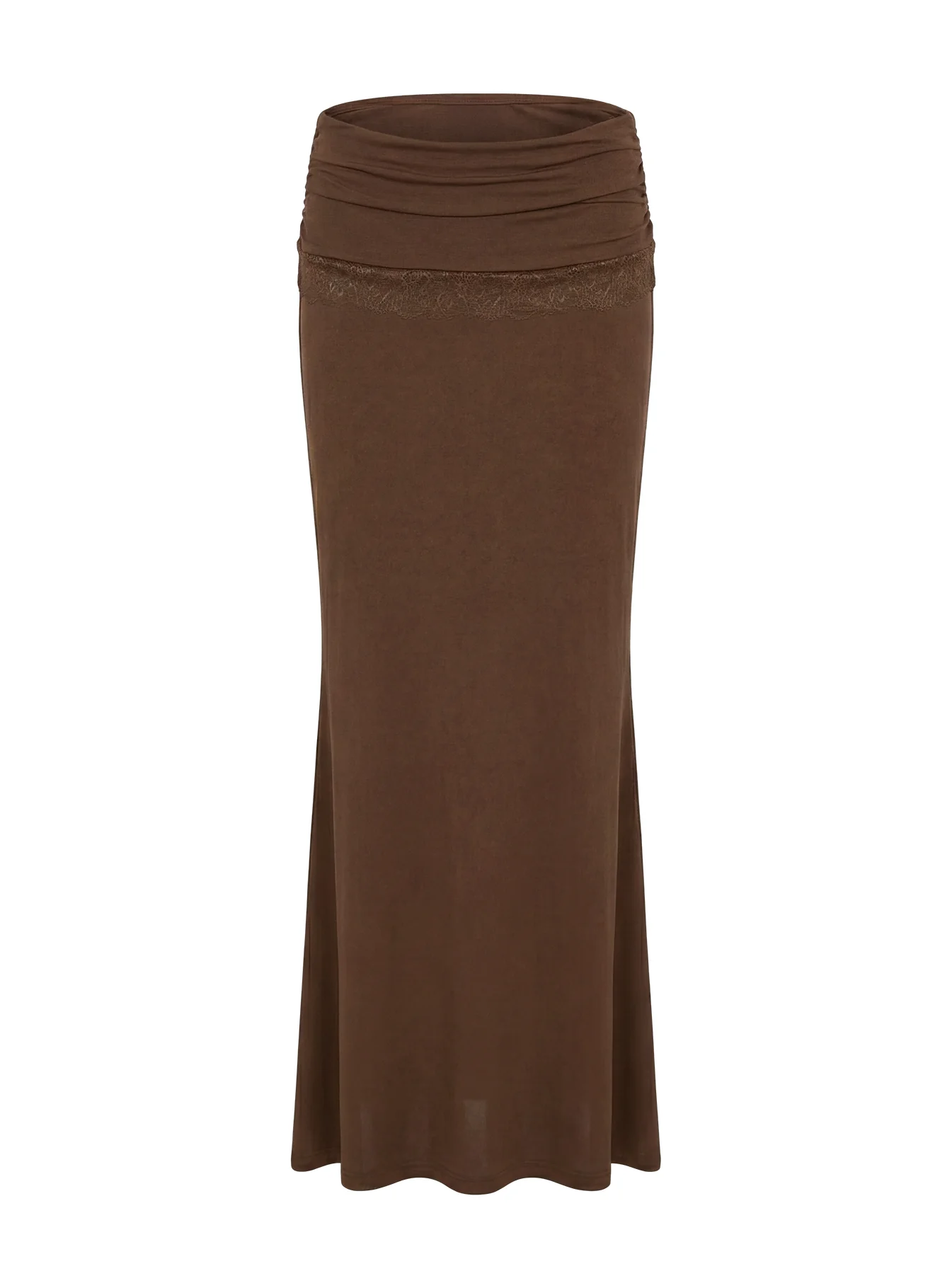 Zespri Jersey Maxi Skirt Brown
