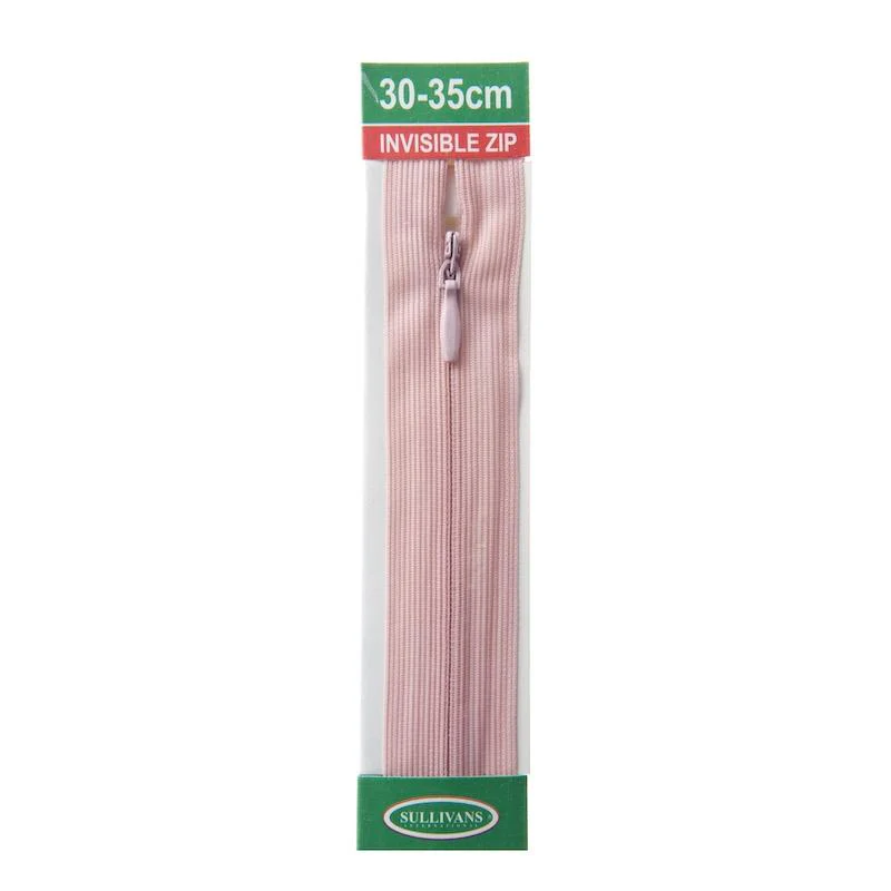 Sullivans Invisible Zip, Pink