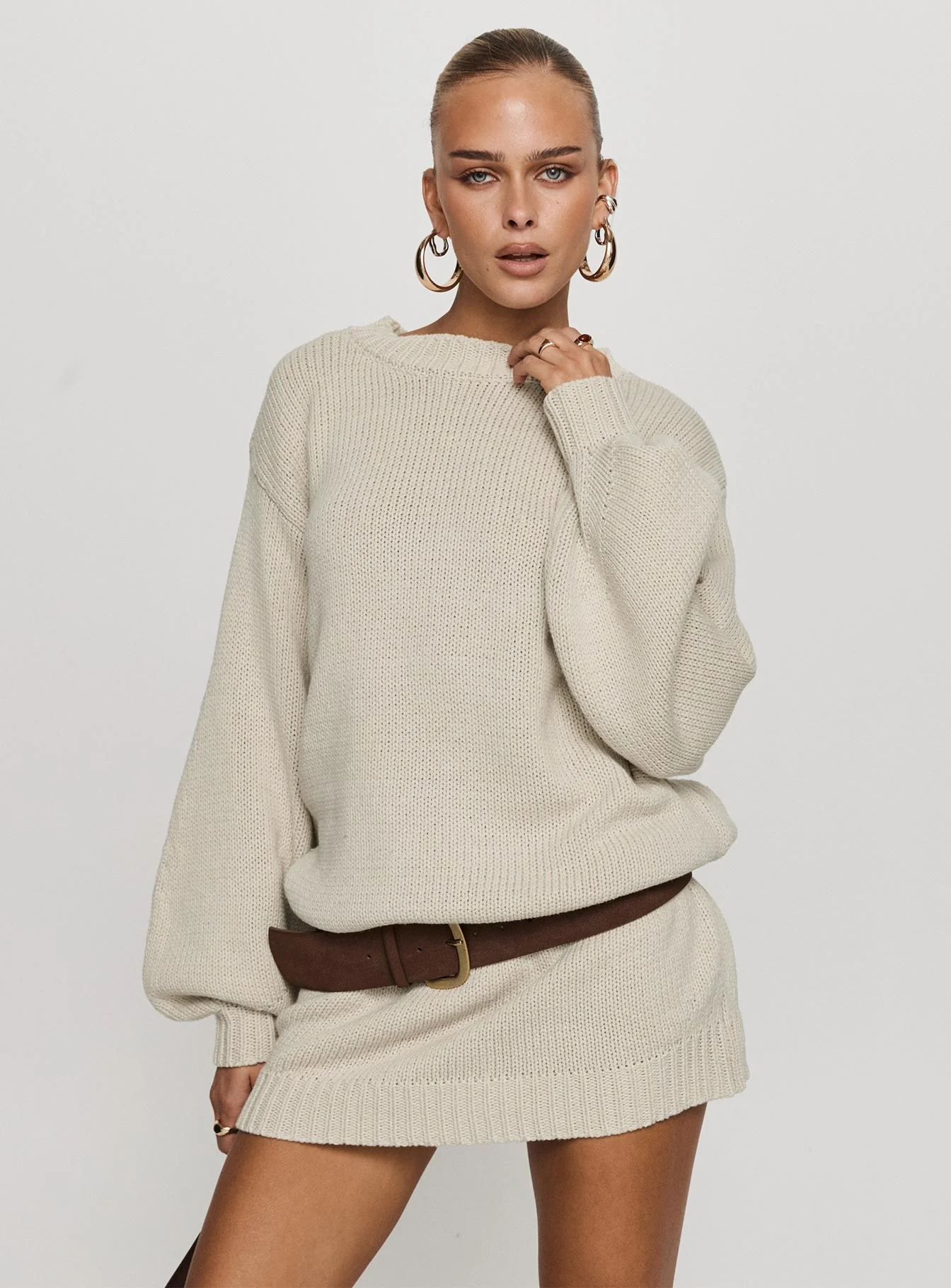 swatches-harmony-knit-mini-dress
