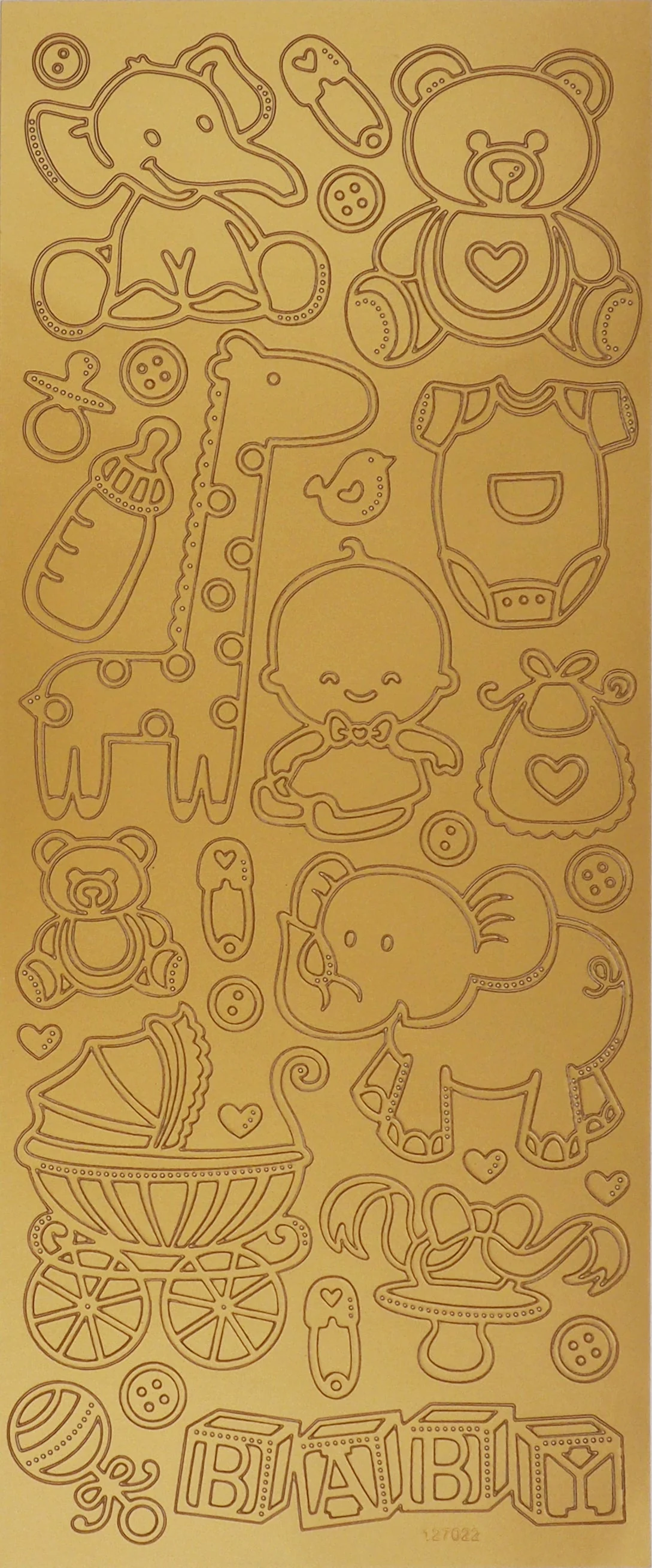 Arbee Foil Stickers Animals