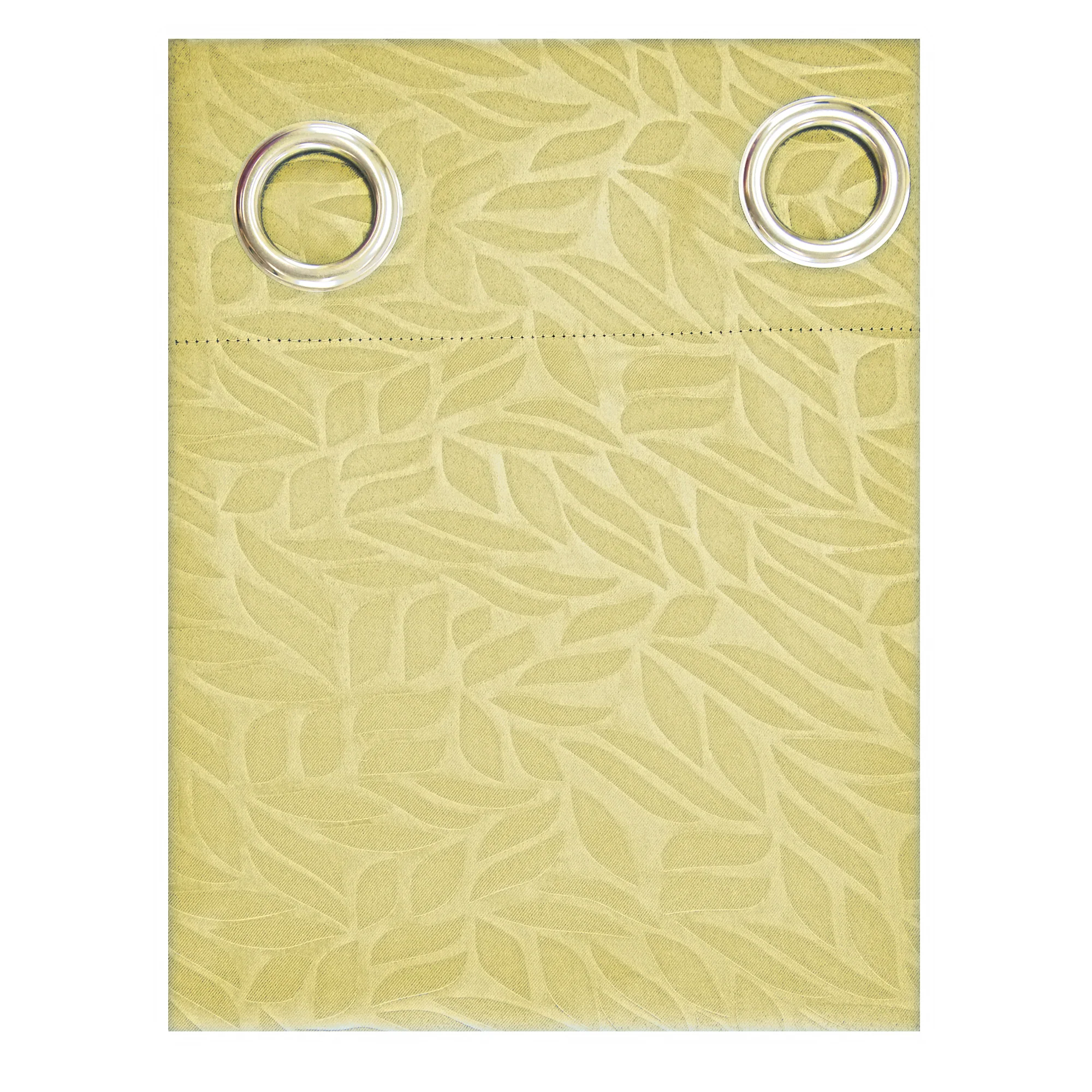 Cambridge House Embossed & Blackout Eyelet Curtains, Bela- 140x221cm