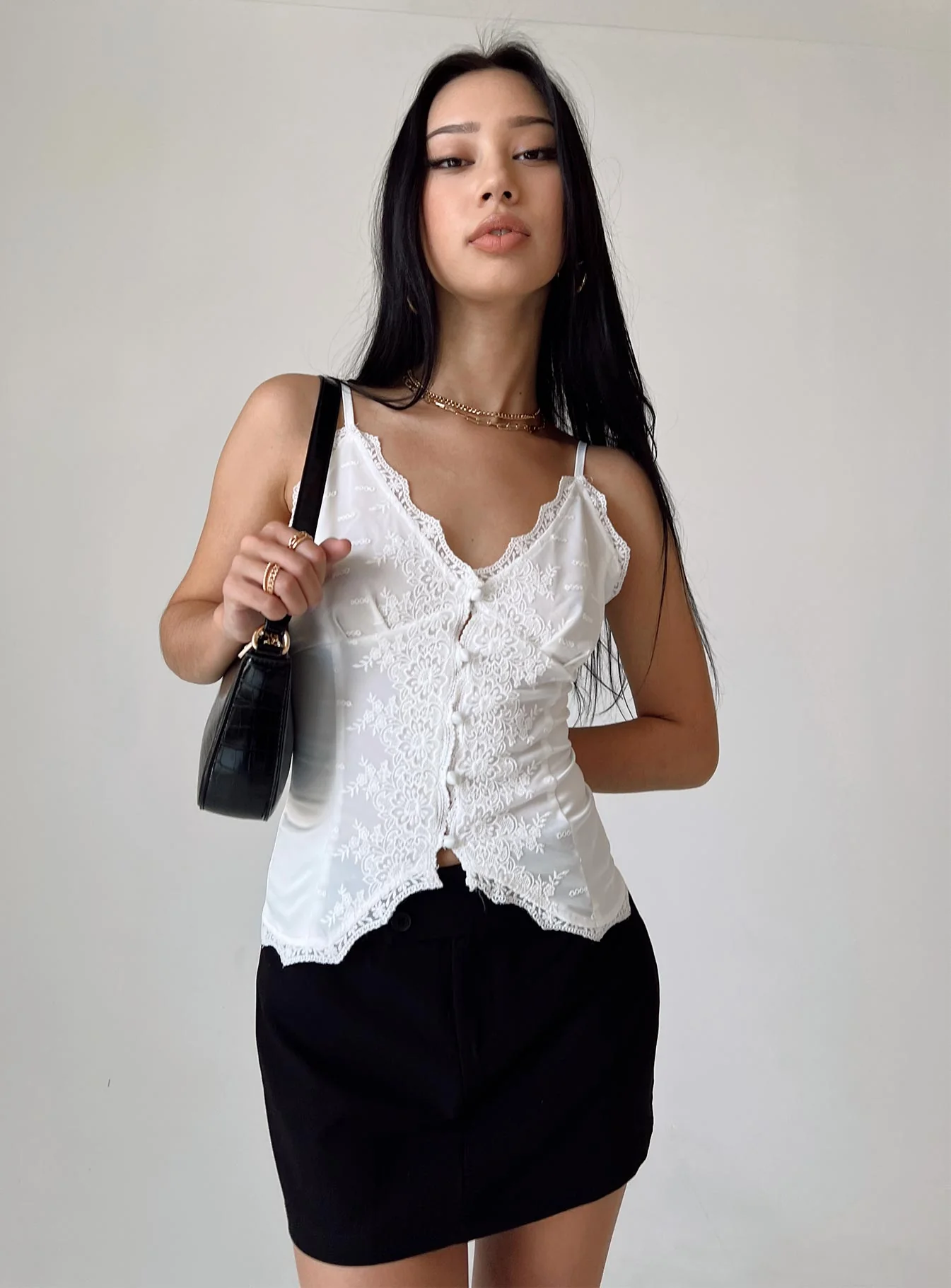 Juliana Top White