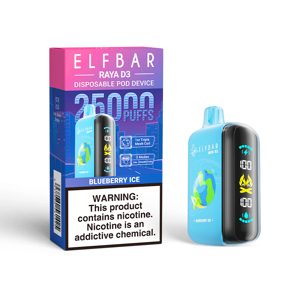 ELFBAR RAYA D3 wegwerpvape (alle smaken)