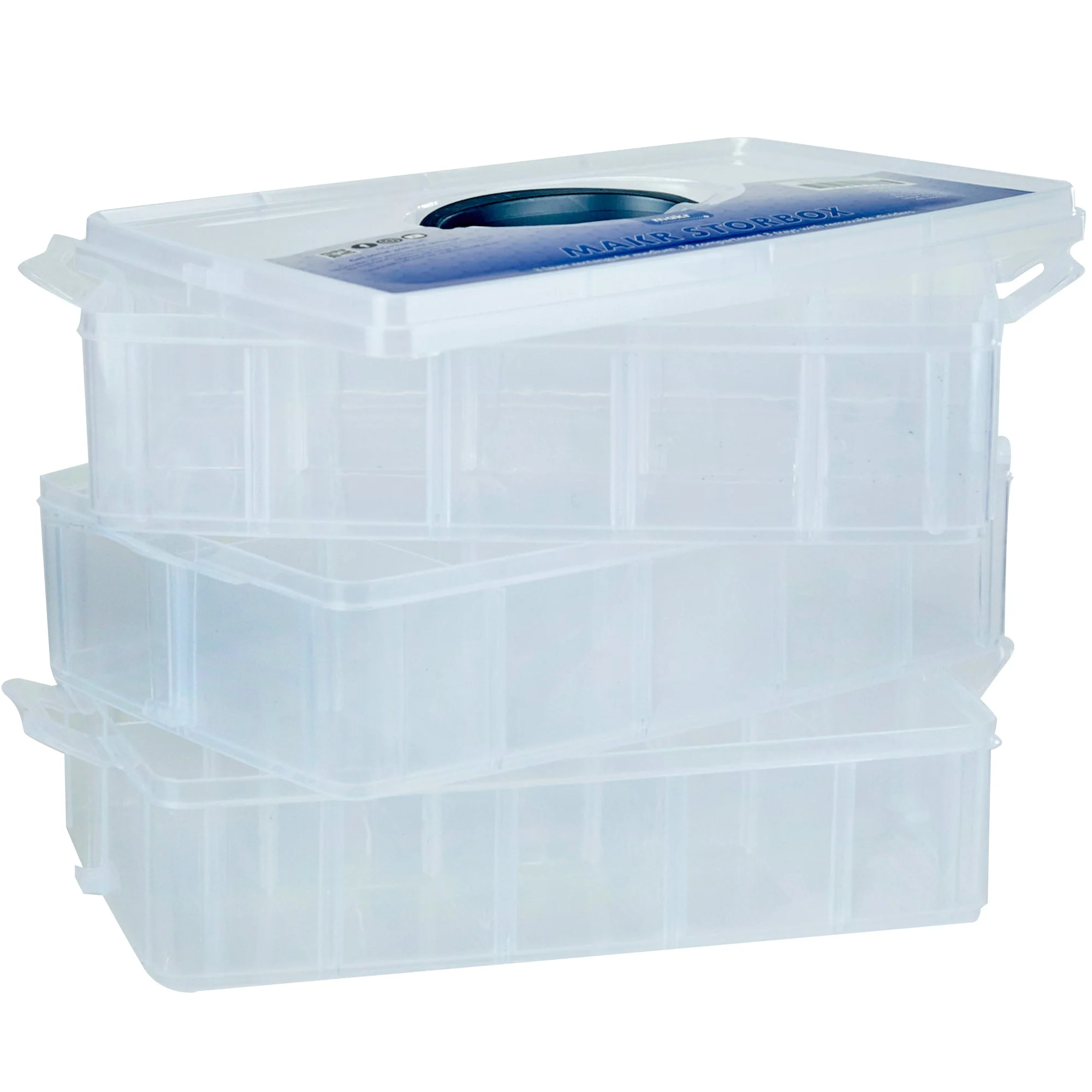 Makr Storage Box, Medium- 3 Trays