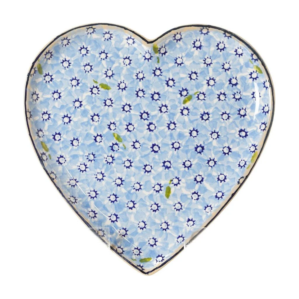 Cookie Jar and Medium Heart Plate