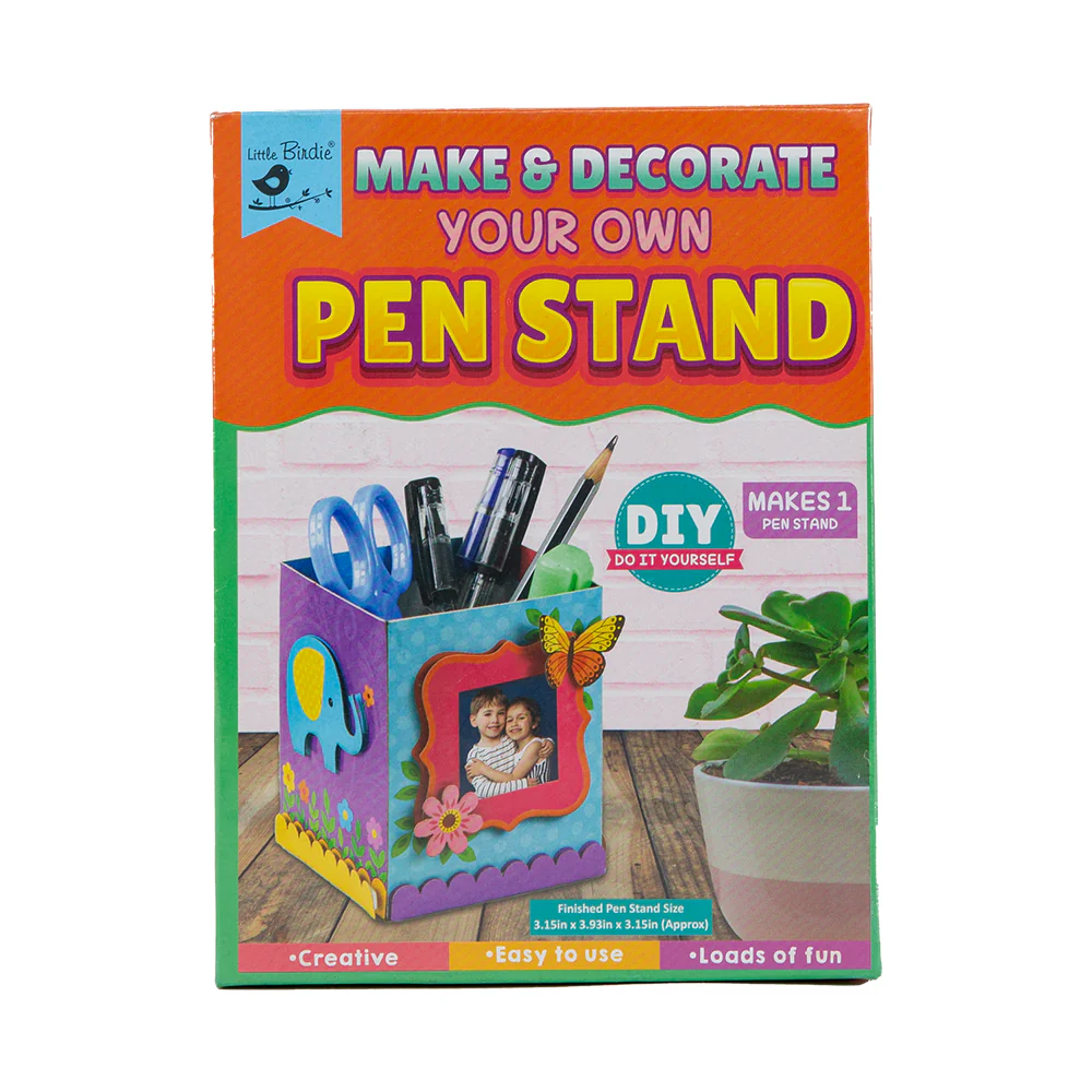 DIY Make & Decorate Your Own Kit, Pen Stand- 1pk
