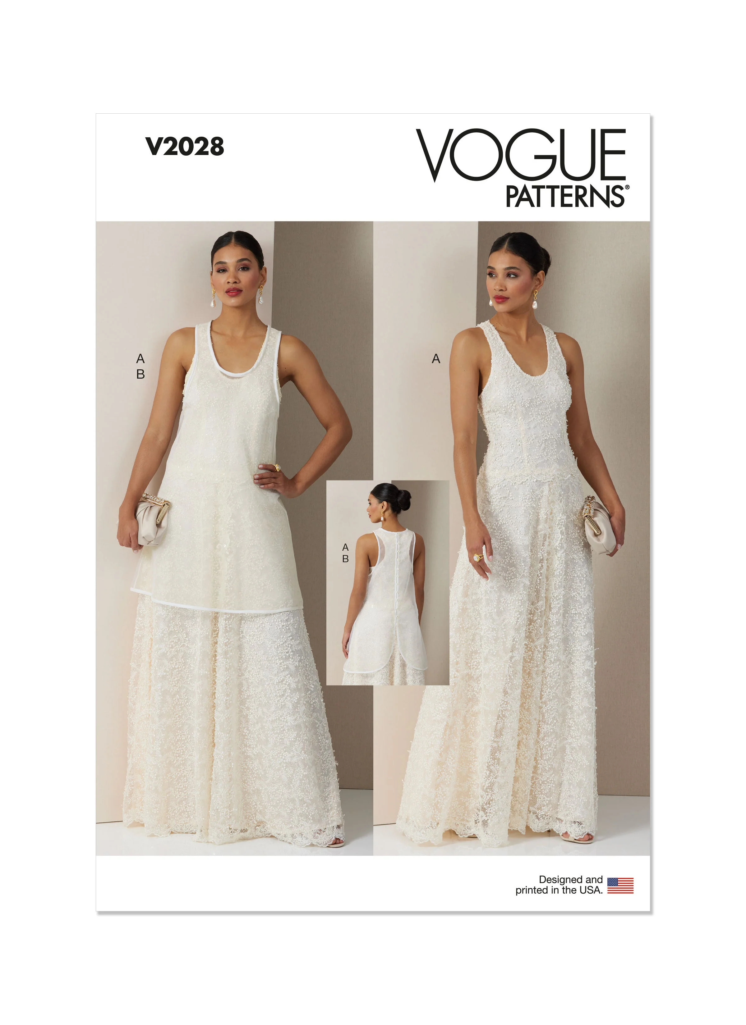 Vogue Pattern V2028 Misses