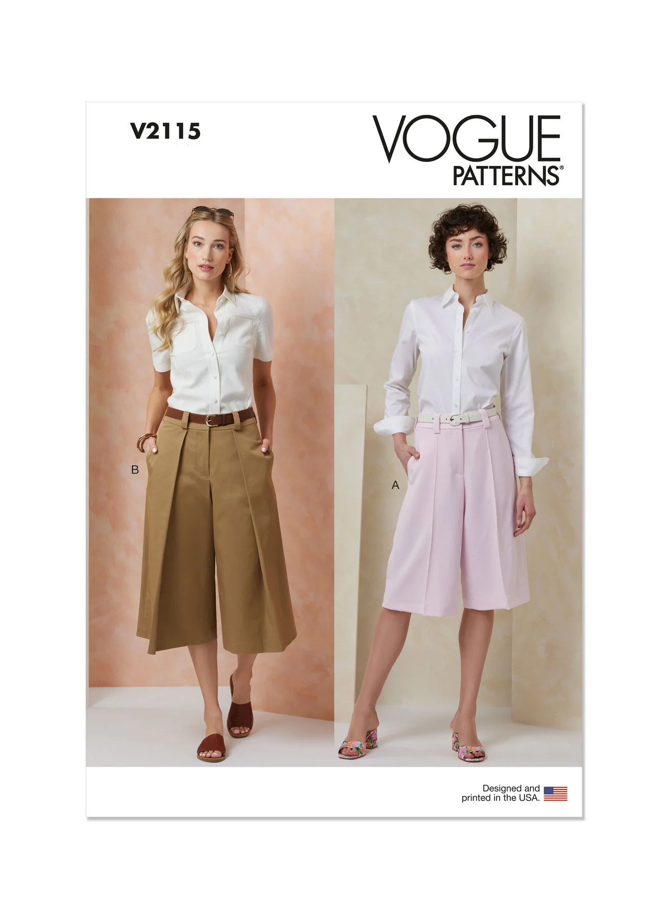 Vogue Pattern V2115 Misses