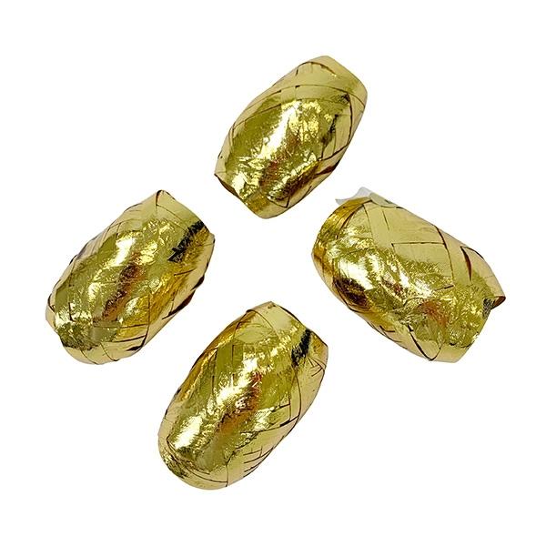 Christmas Curling Ribbon, 5mmx10m Gold- 4pk