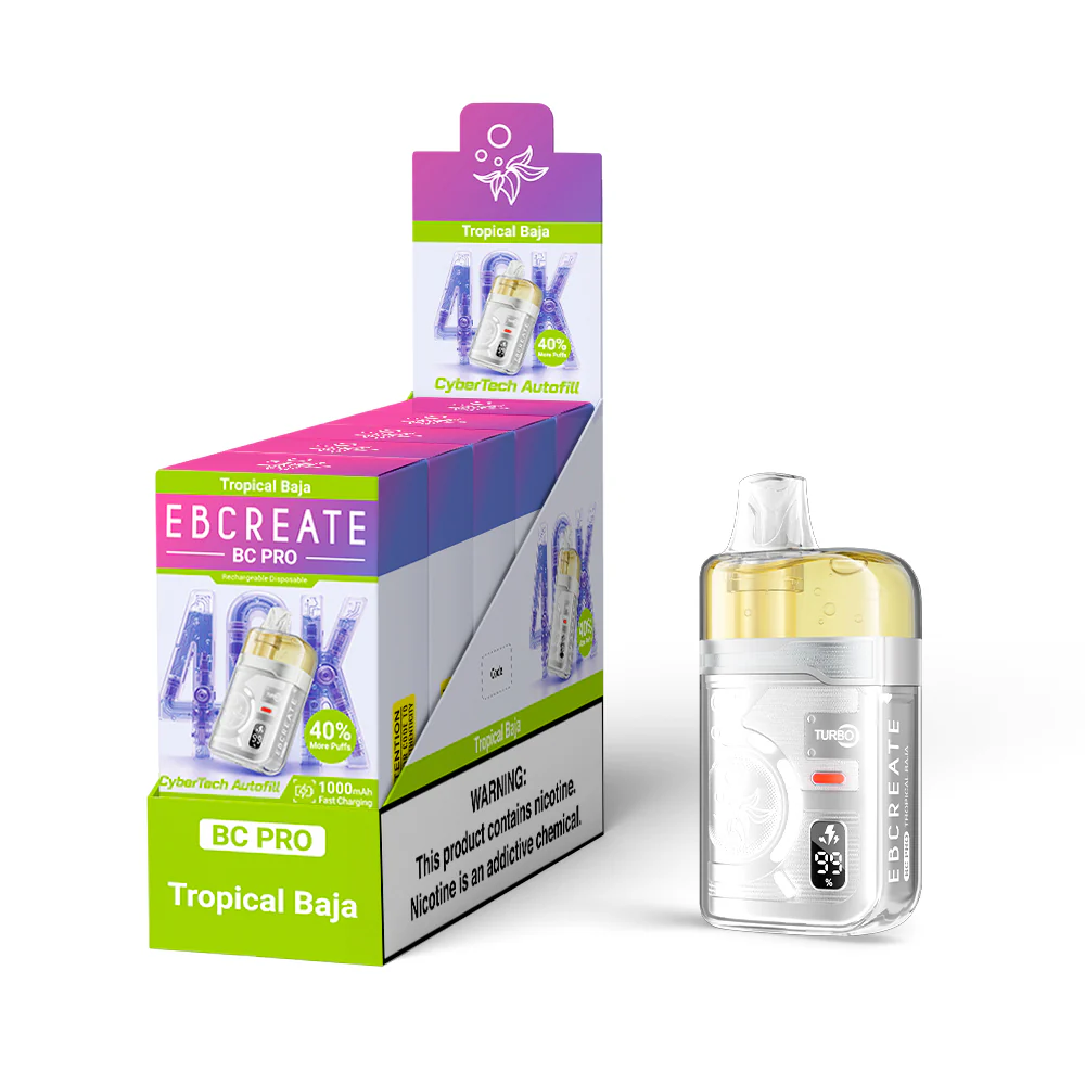 EBCREATE BC PRO oplaadbare wegwerpvape (alle smaken)