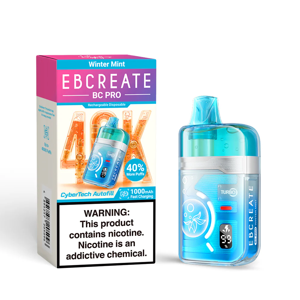 EBCREATE BC PRO oplaadbare wegwerpvape (alle smaken)