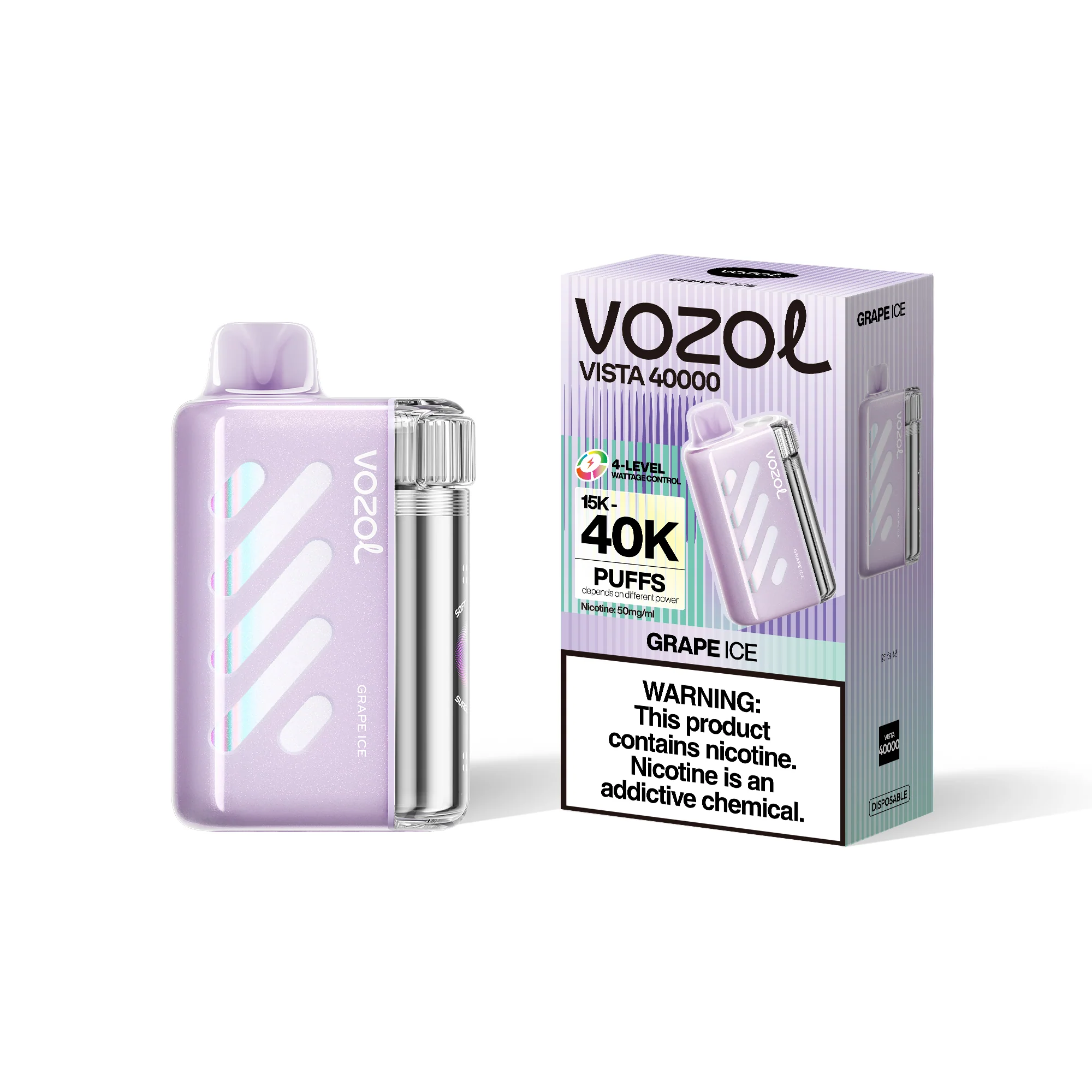 VOZOL VISTA 40K wegwerpvape (alle smaken)