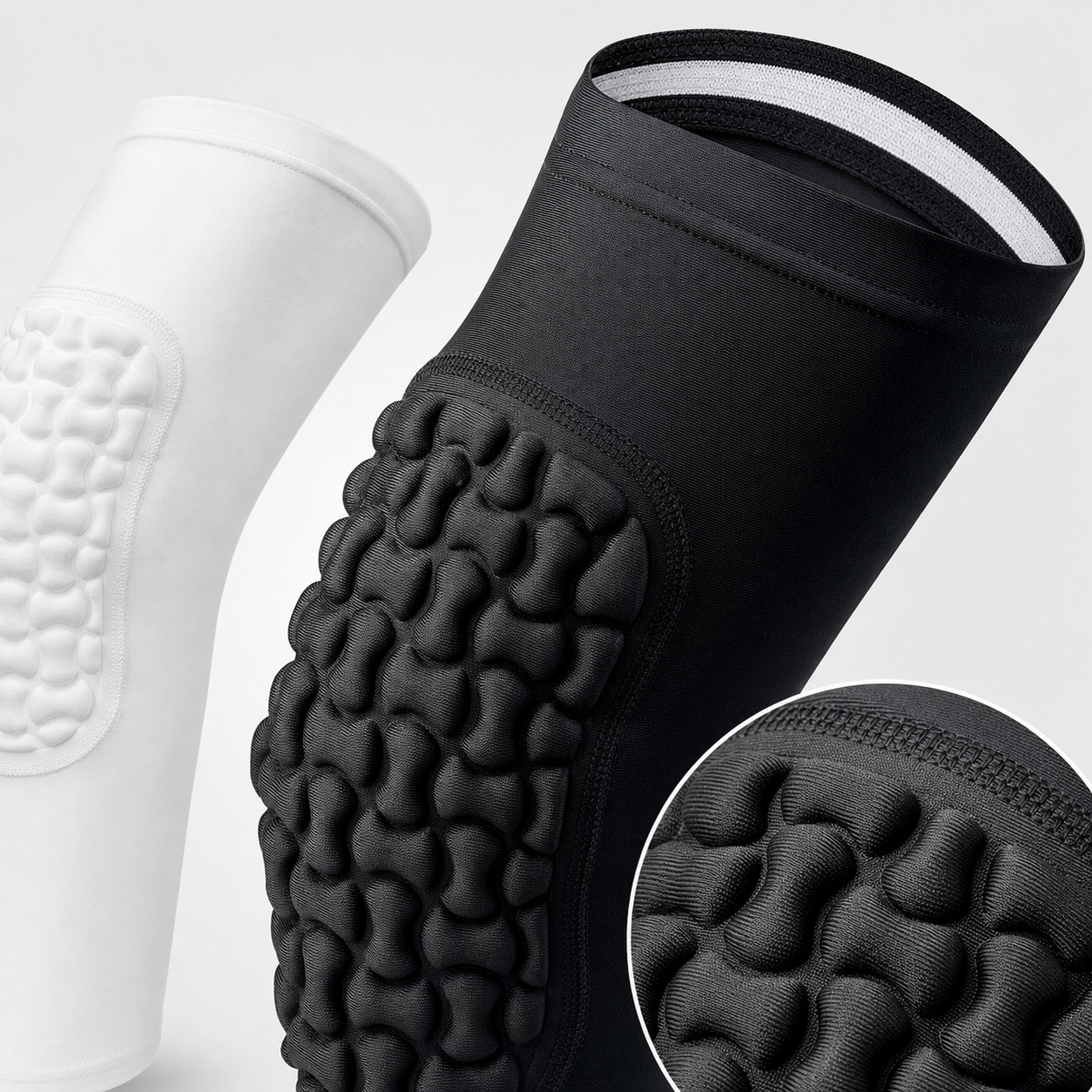 Knee Guard Padded Protective Gear for Basketball Running Cycling Sports