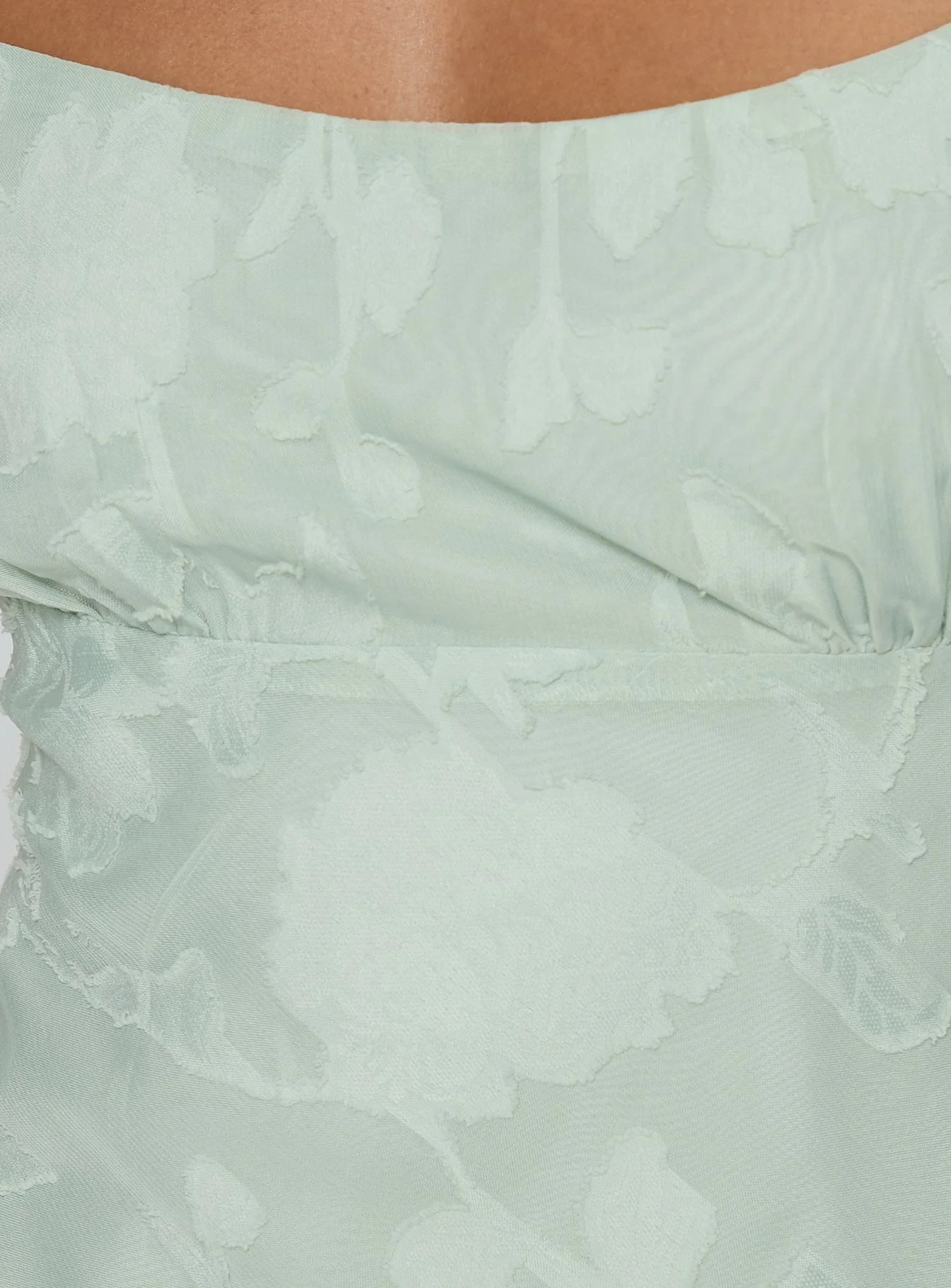 Avienna Maxi Dress Sage Burnout