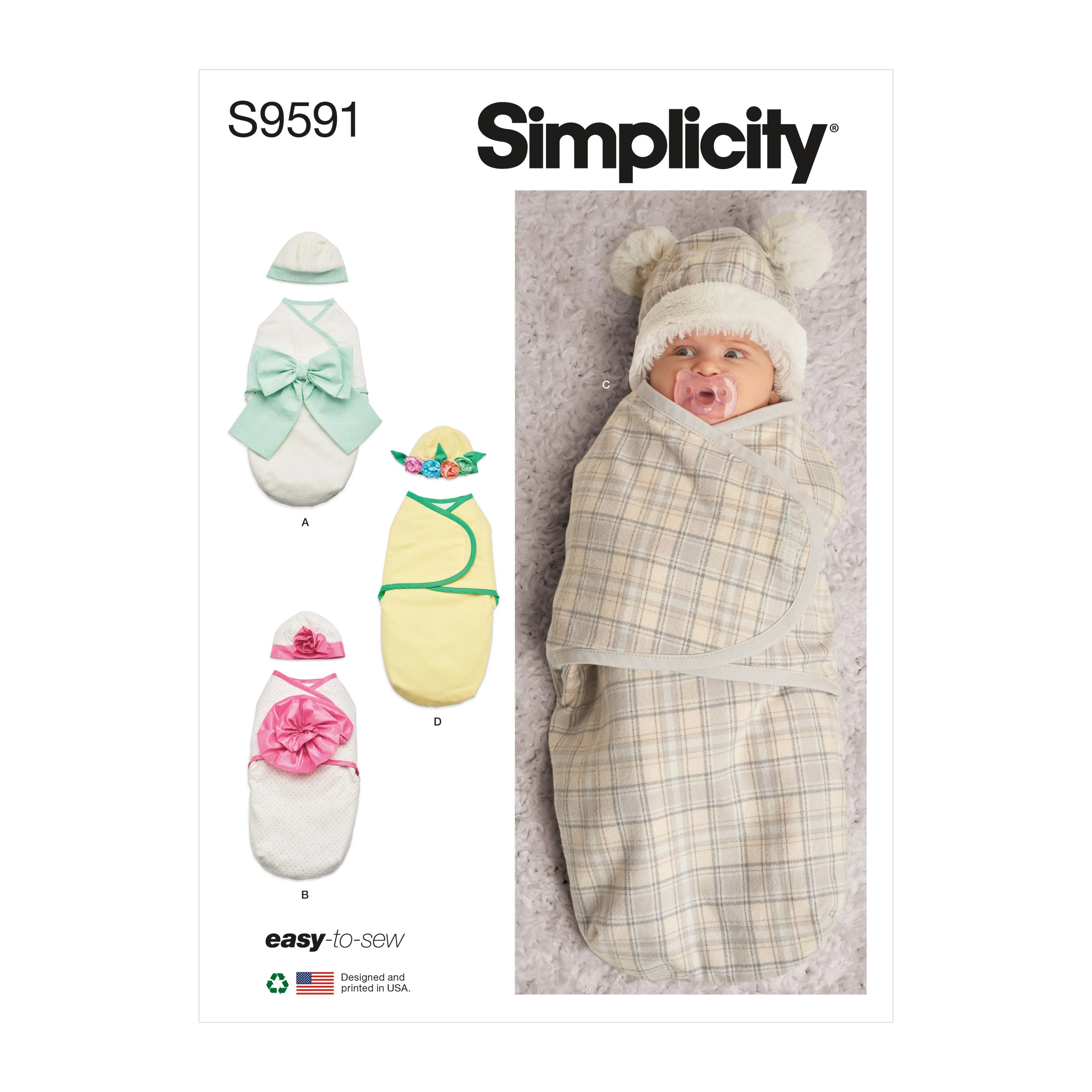 Simplicity Pattern SS9591 Babies