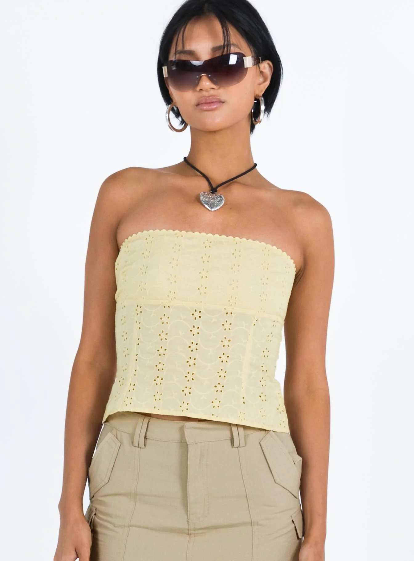 Parle Anglais Top Yellow