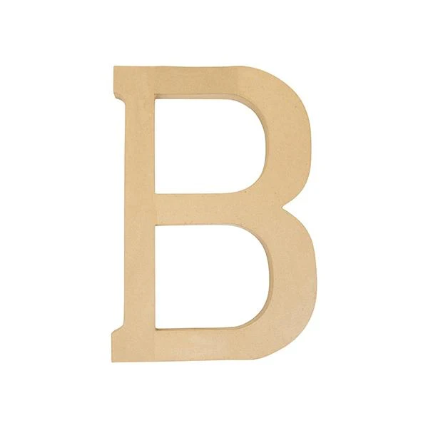 Makr Paper Mache, Jumbo Letter B- 60cm