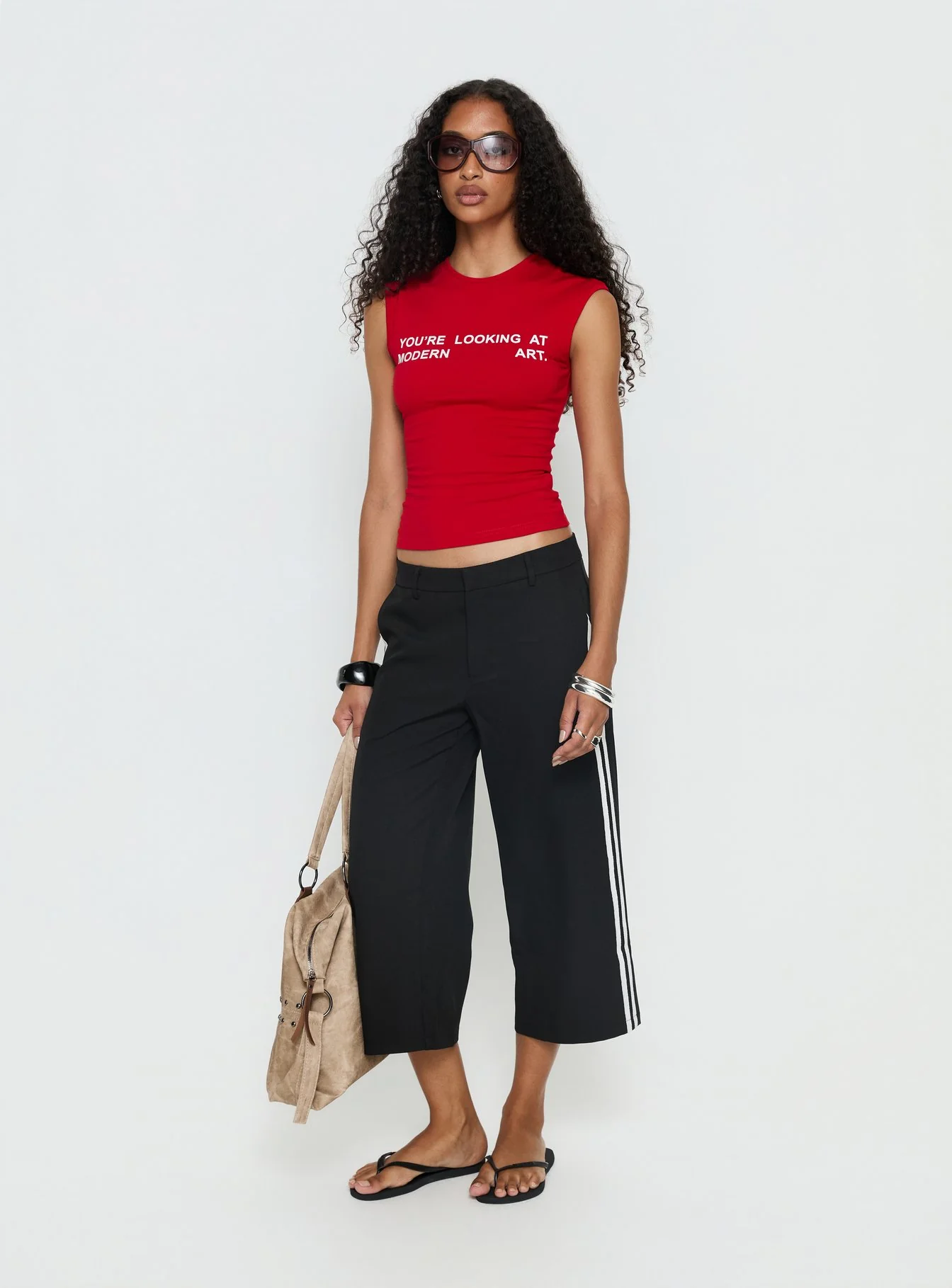 Genesis Capri Pants Noir
