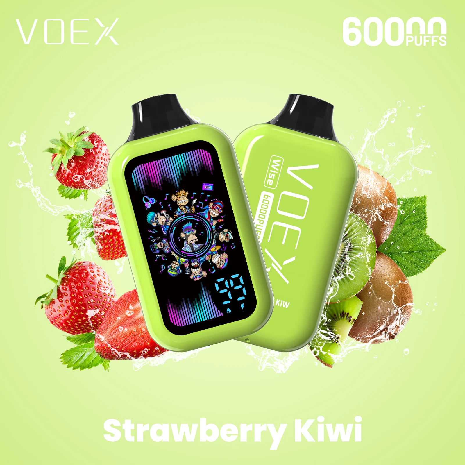 VOEX Wise/Space 60K wegwerpvape (alle smaken)