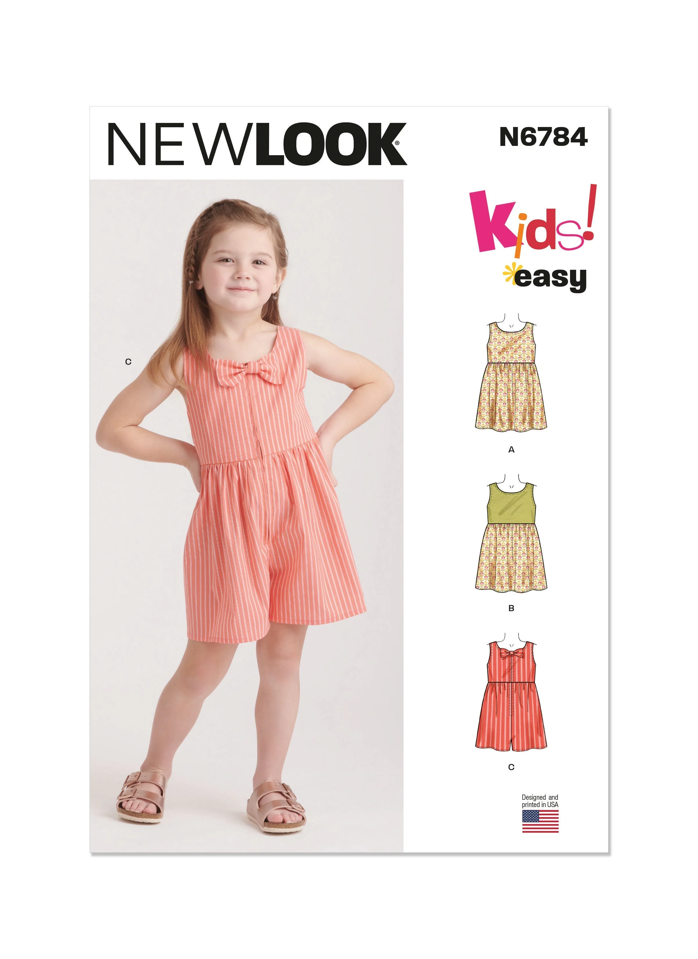 Newlook Pattern 6784 Children