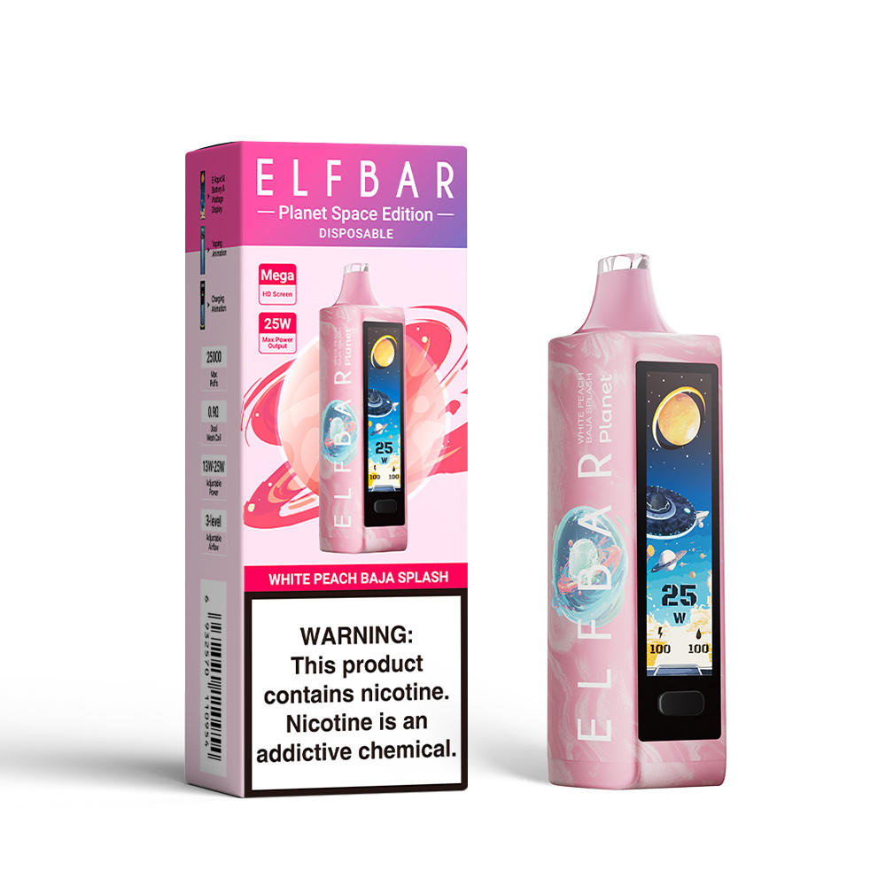 ELF BAR PLANET 25K oplaadbare wegwerpvape (alle smaken)