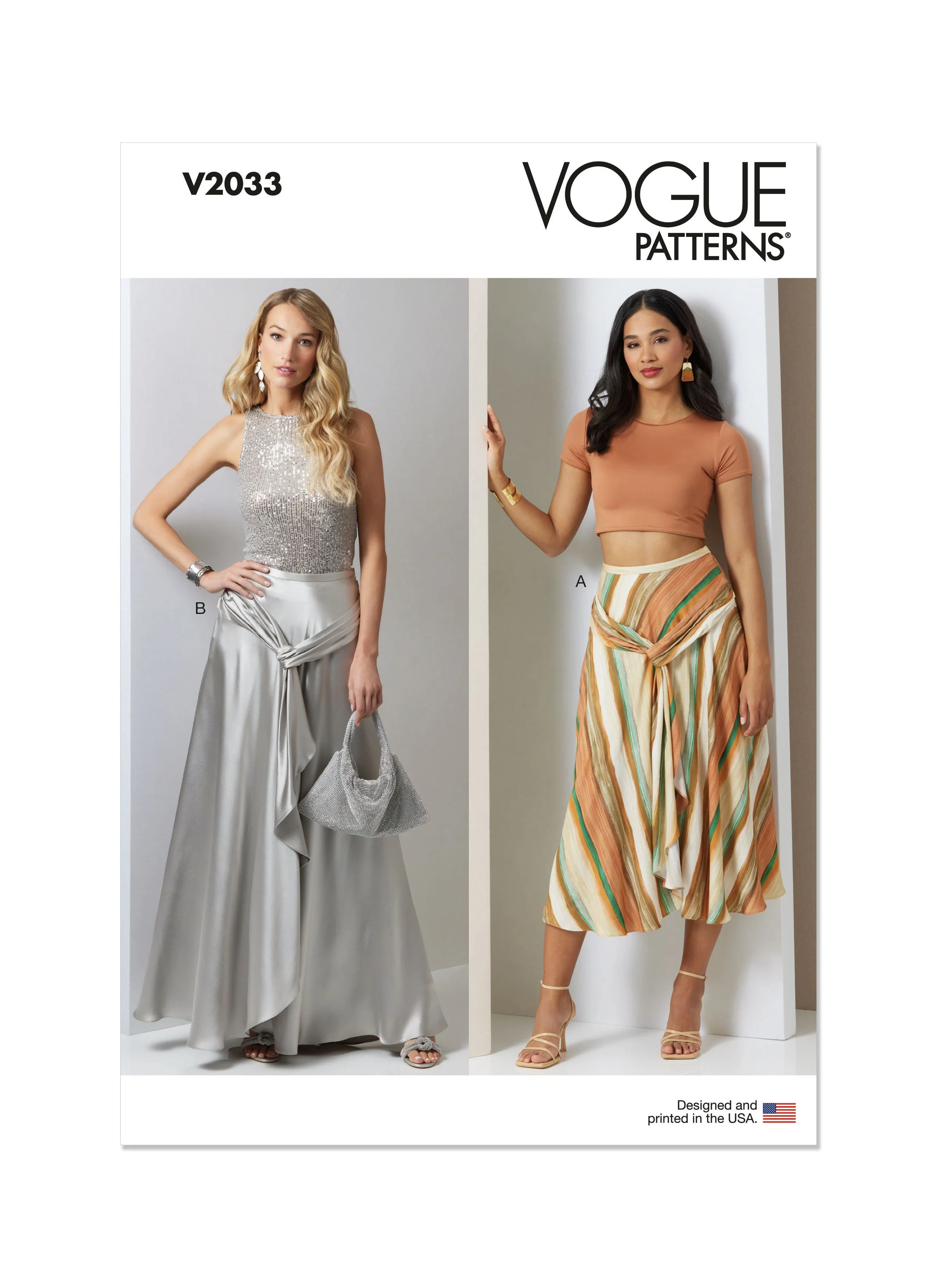 Vogue Pattern V2033 Misses