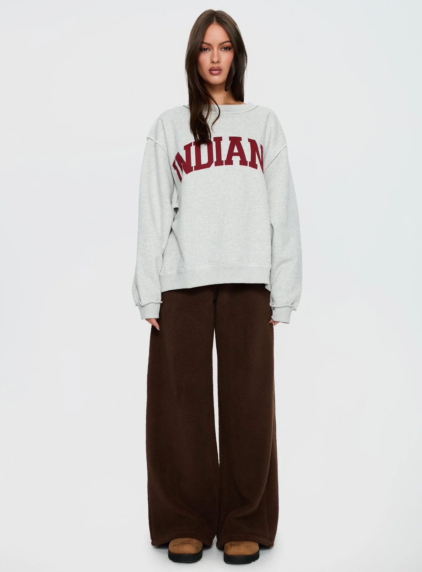 When In Indiana Jumper Grey