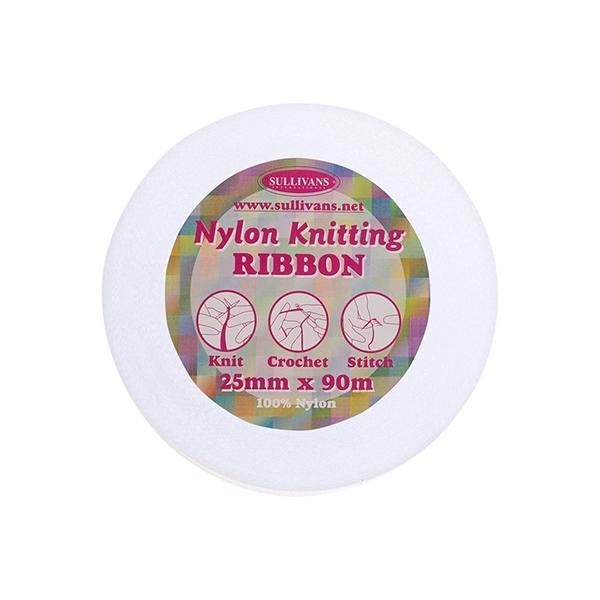 Sullivans Nylon Knitting Ribbon, 25mm x 90m