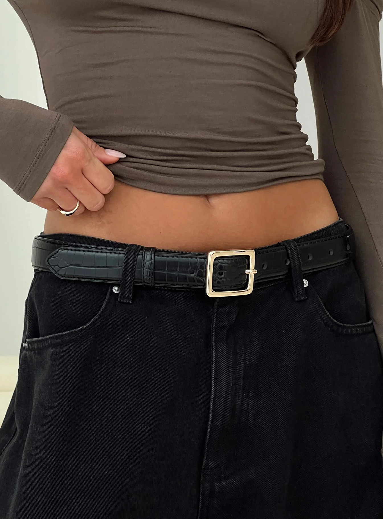Dorien Belt Black / Gold
