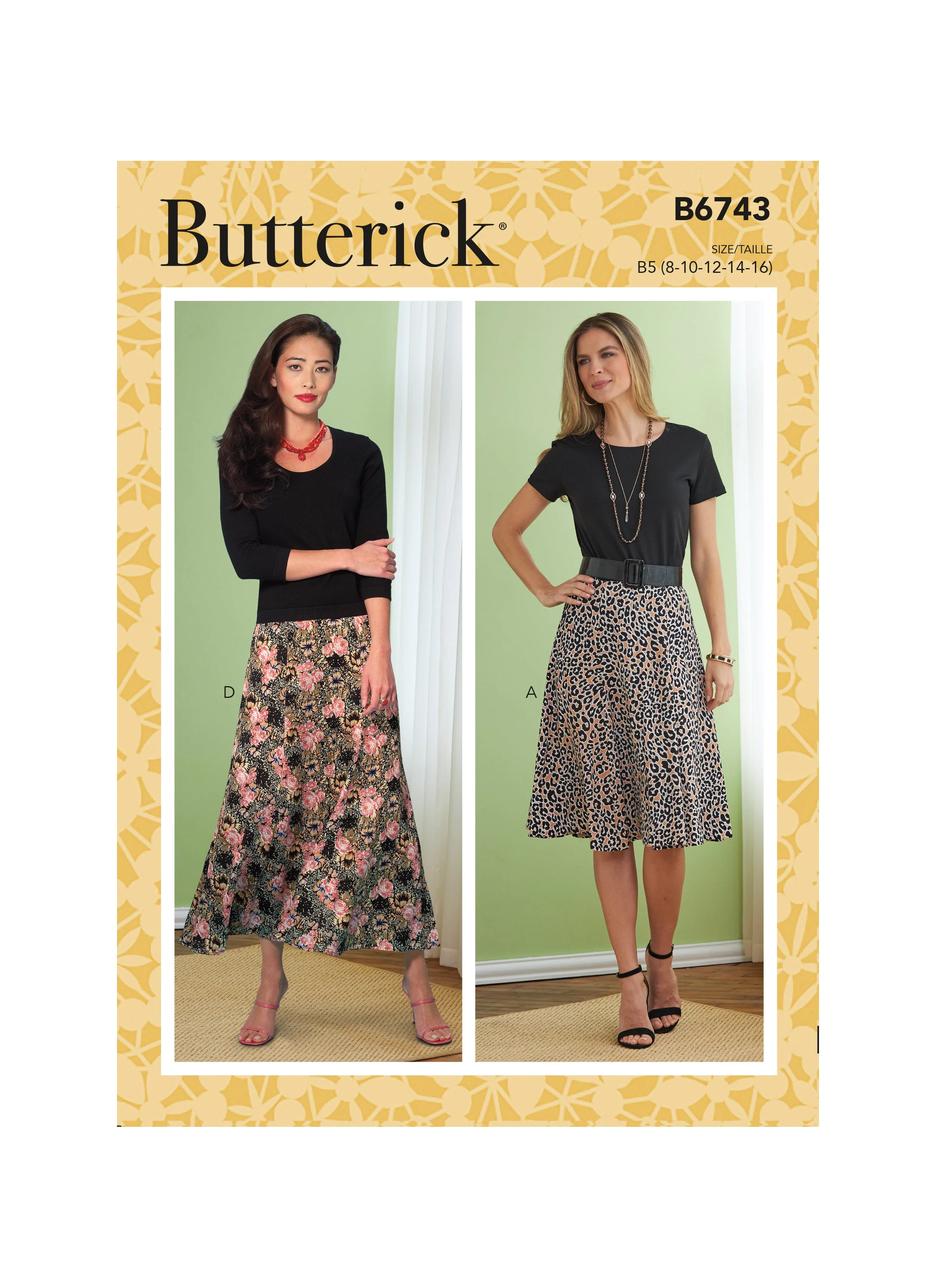 Butterick Pattern 6743 Misses