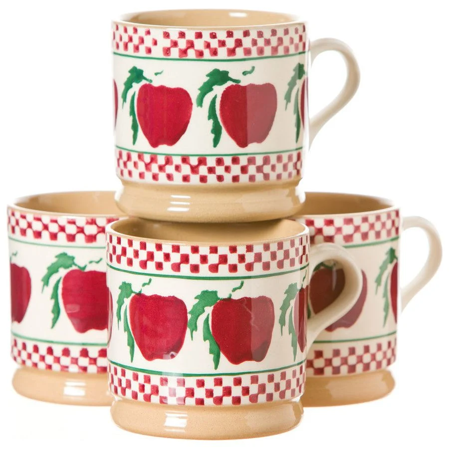 4 Small Mugs