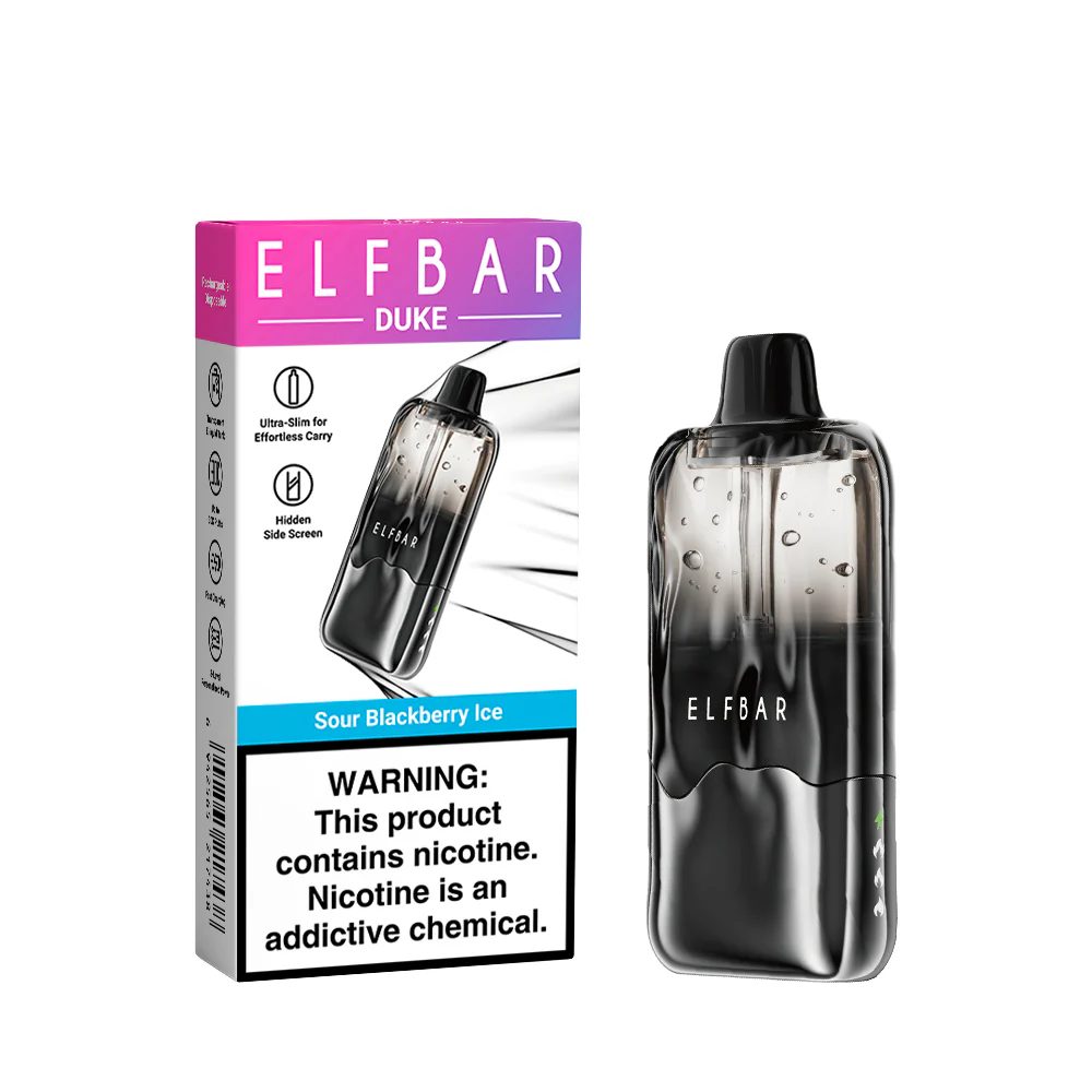 ELFBAR DUKE oplaadbare wegwerpvape (alle smaken)