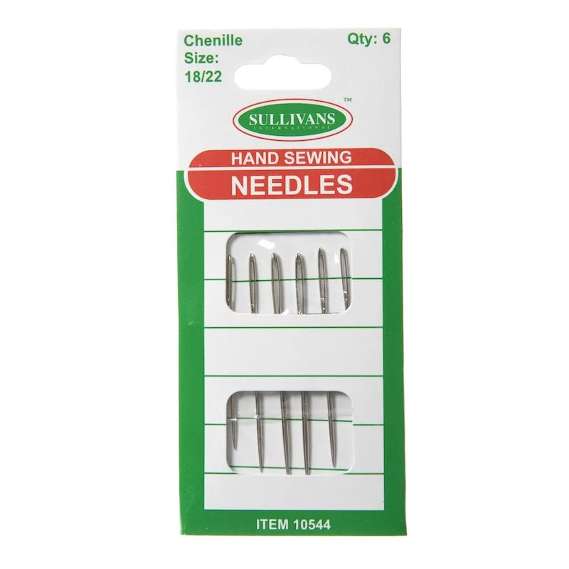 Hand Sewing Needles, Chenille - 6pk