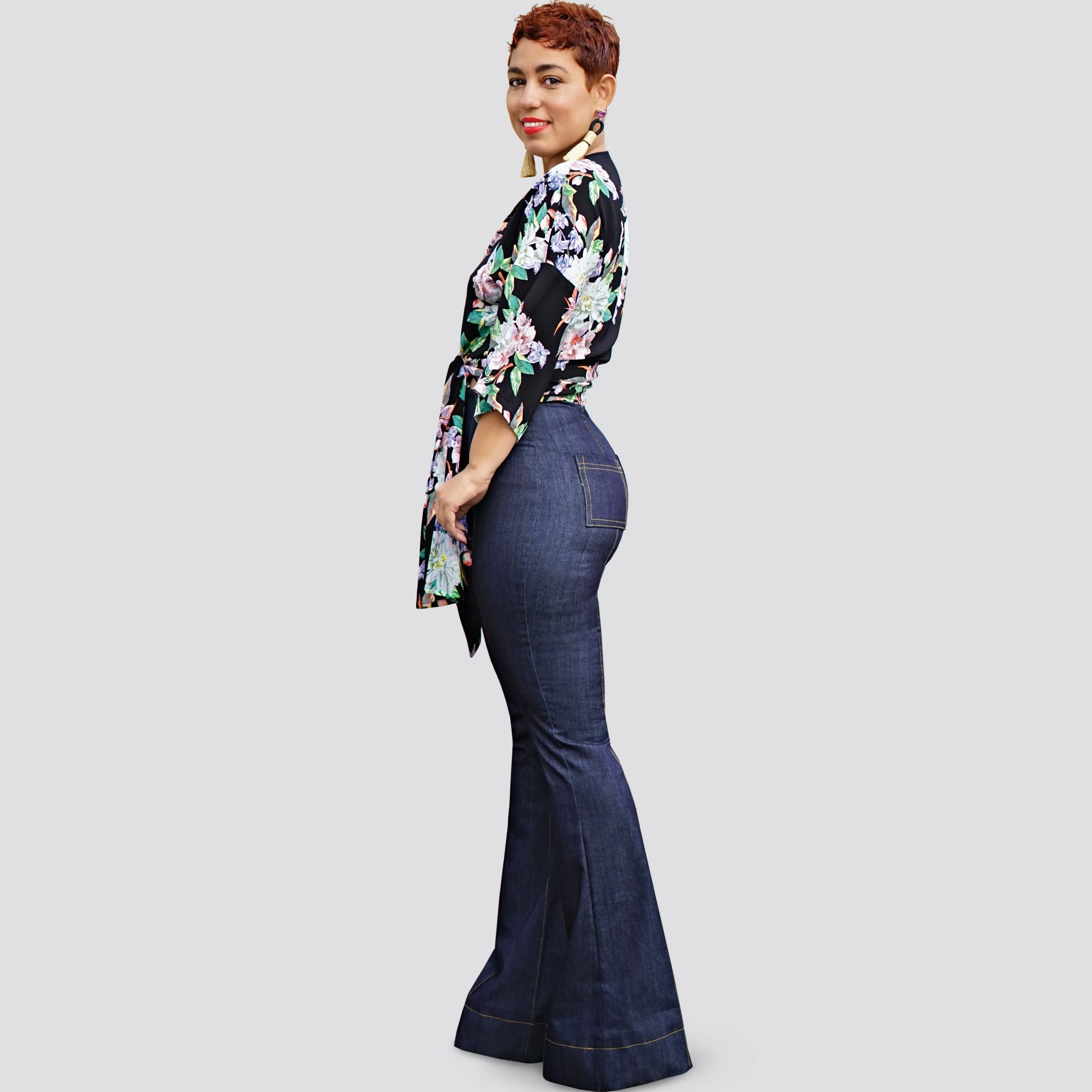 Simplicity Pattern 8655 Misses High-Waisted Pants and Tie Top by Mimi G Style
