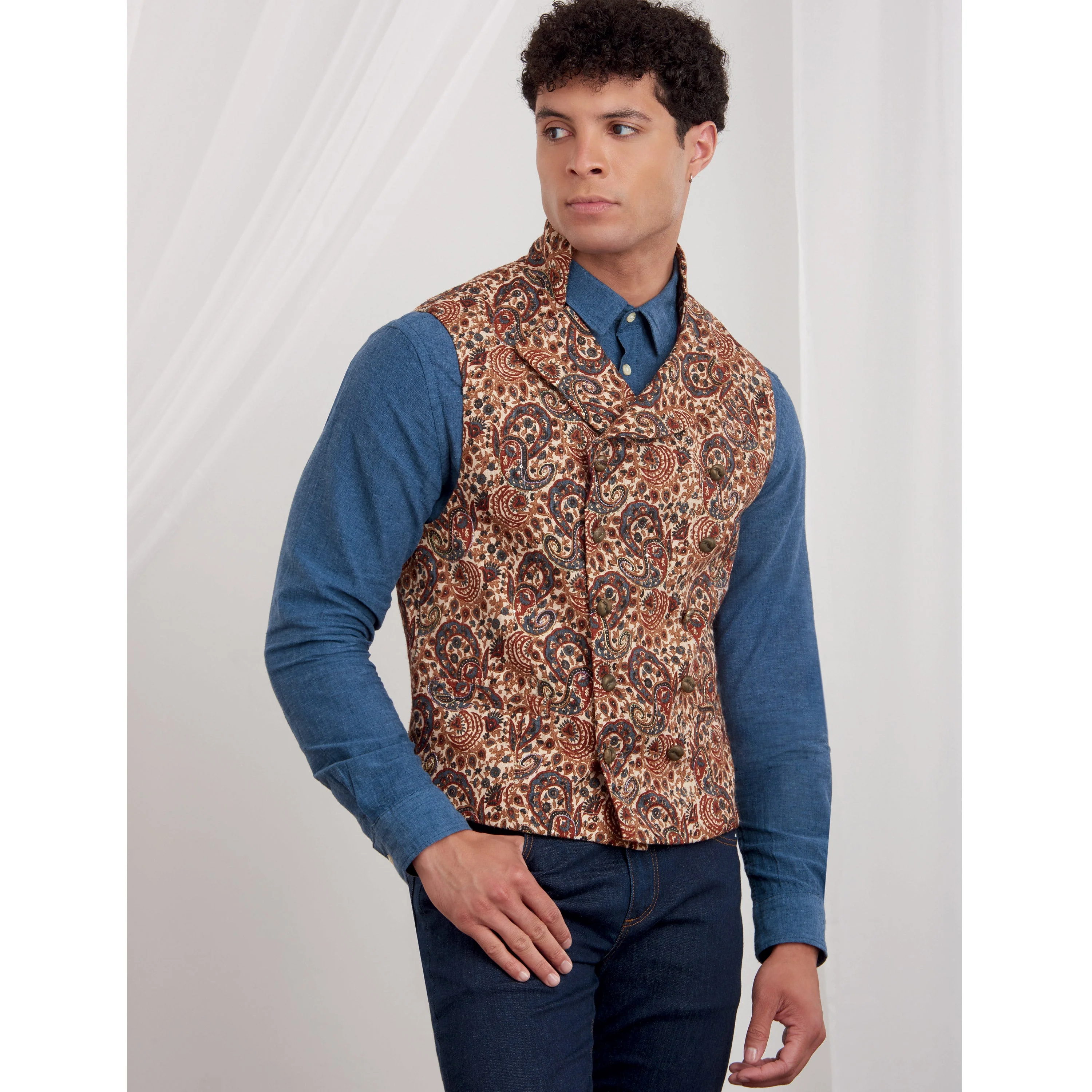 Simplicity Pattern S9457 Men's Vests