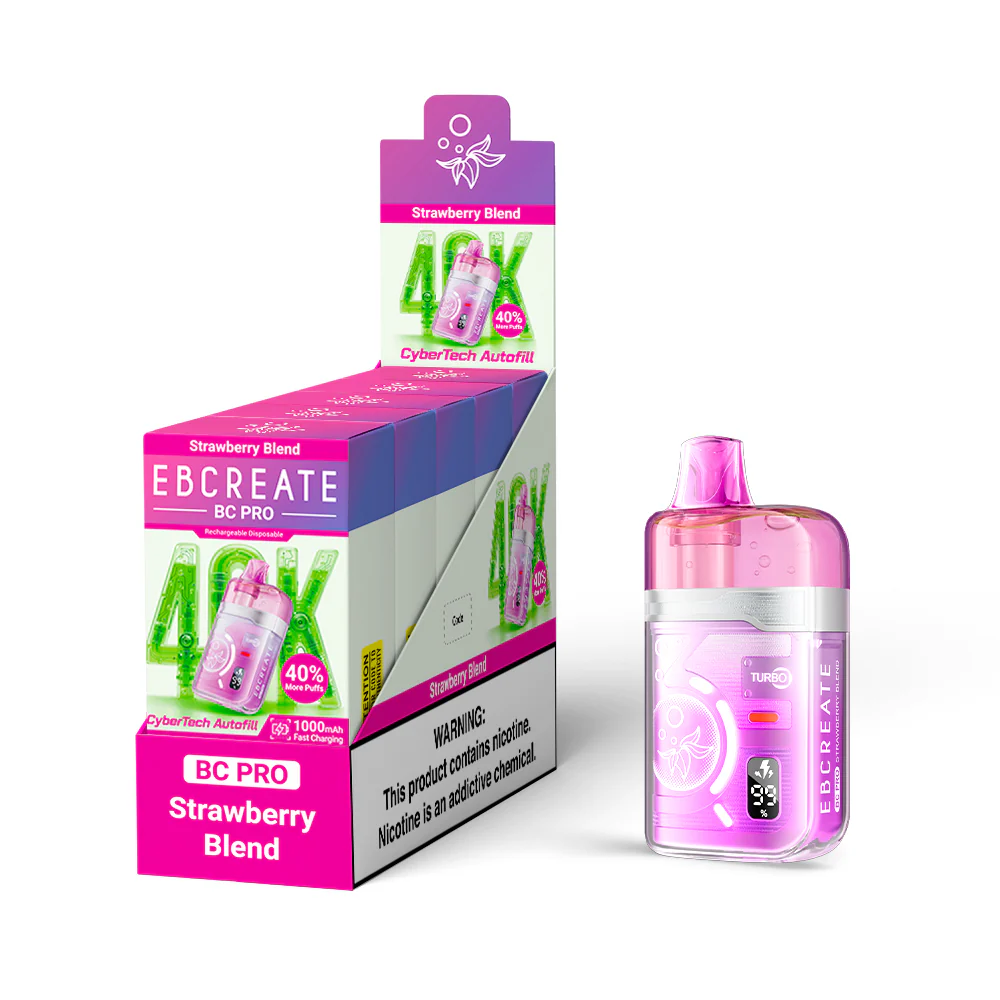EBCREATE BC PRO oplaadbare wegwerpvape (alle smaken)