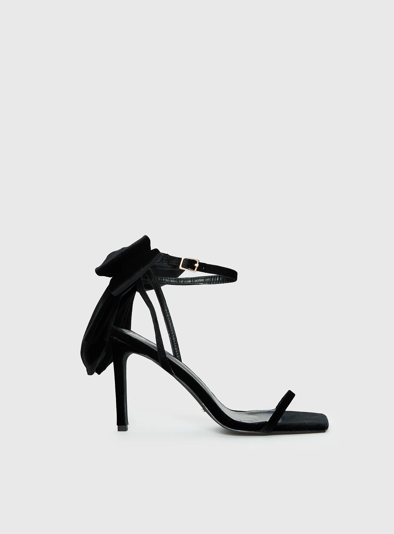 Billini Elesa Bow Detail Stiletto Heels Black