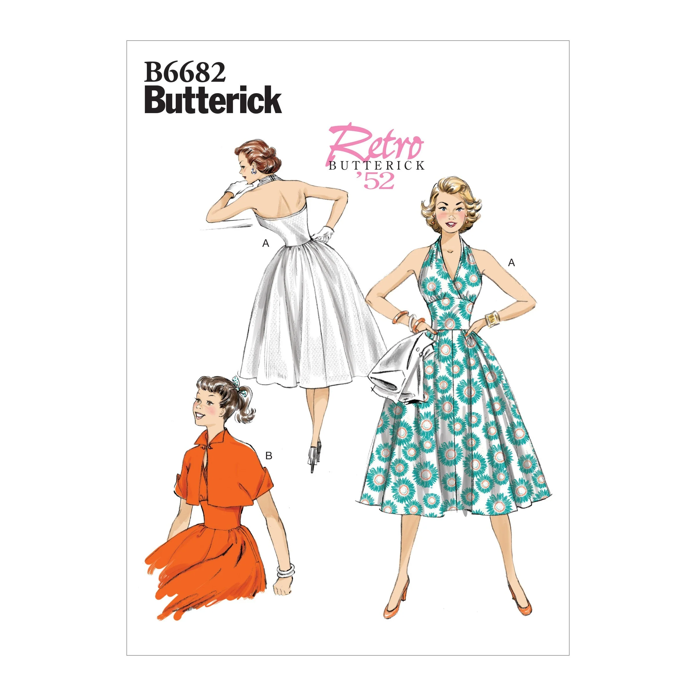Butterick Pattern B6682 Misses' Dress and Jacket